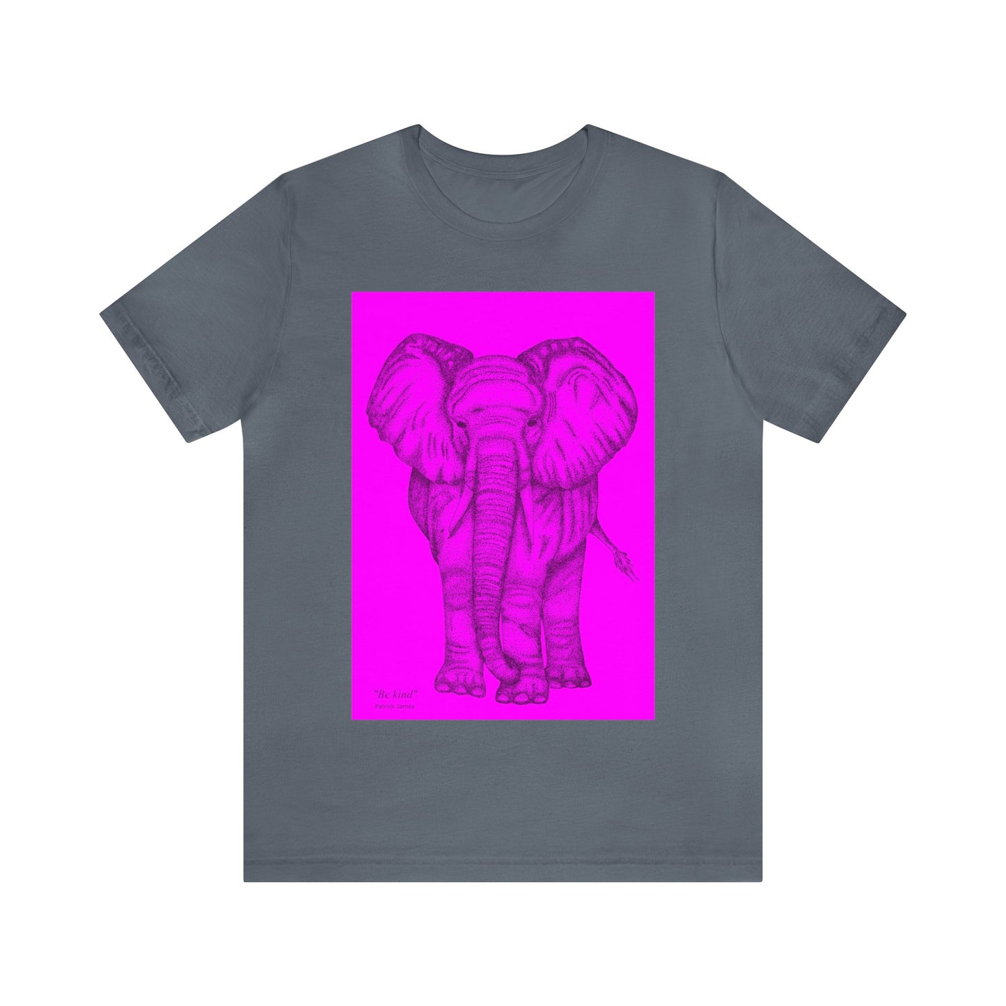 Patrick James - Be Kind - Black on Pink