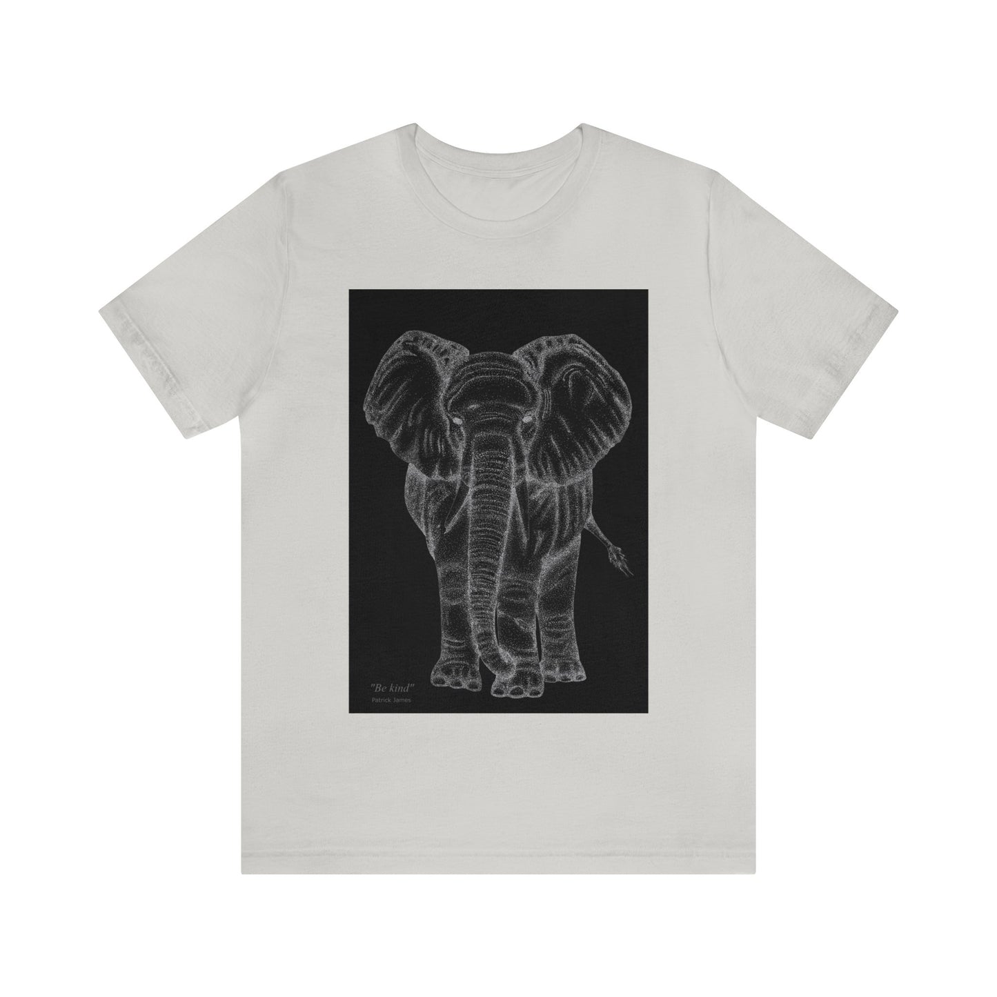 Patrick James - Be Kind - White on Black