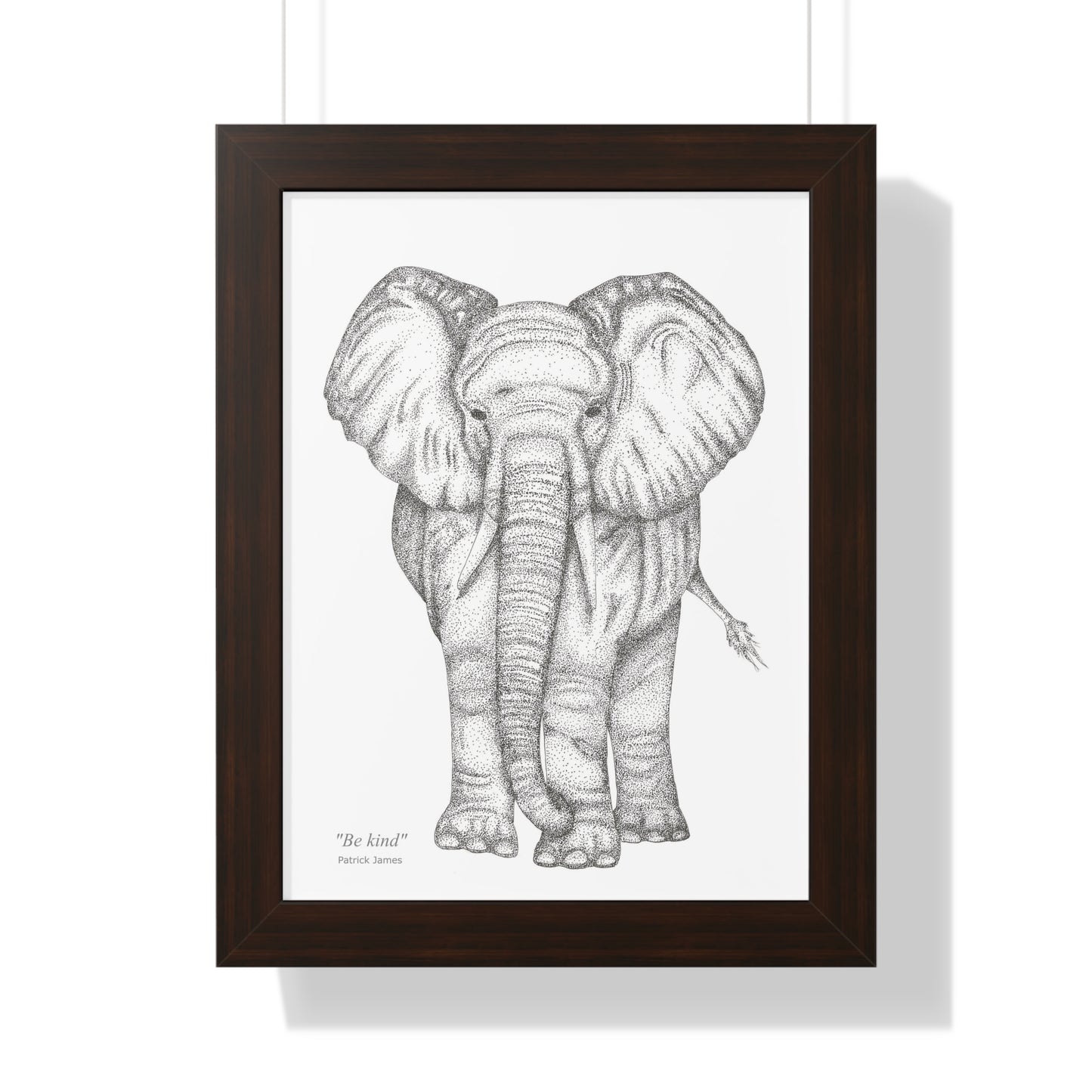 Framed Vertical Poster