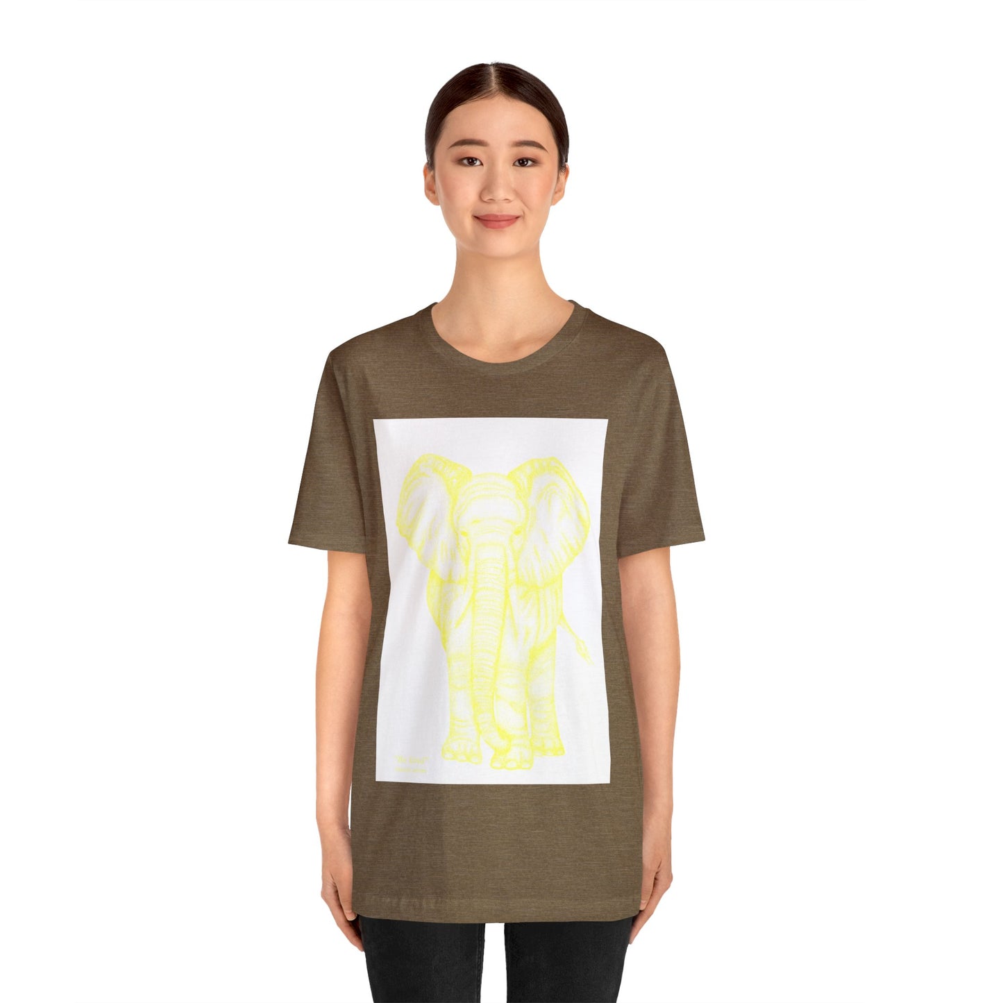 Patrick James - Be Kind - Yellow on White