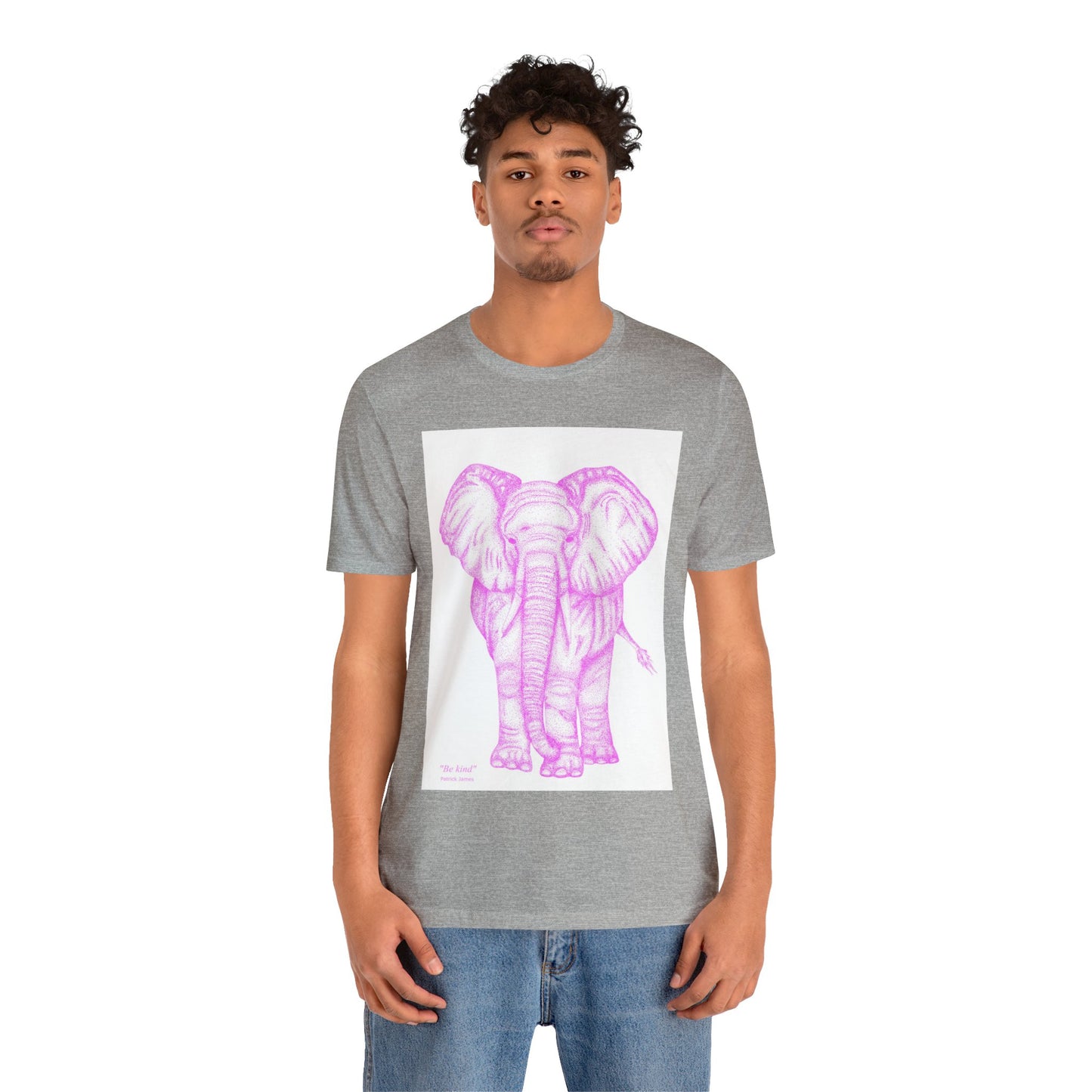 Patrick James - Be Kind - Pink on White