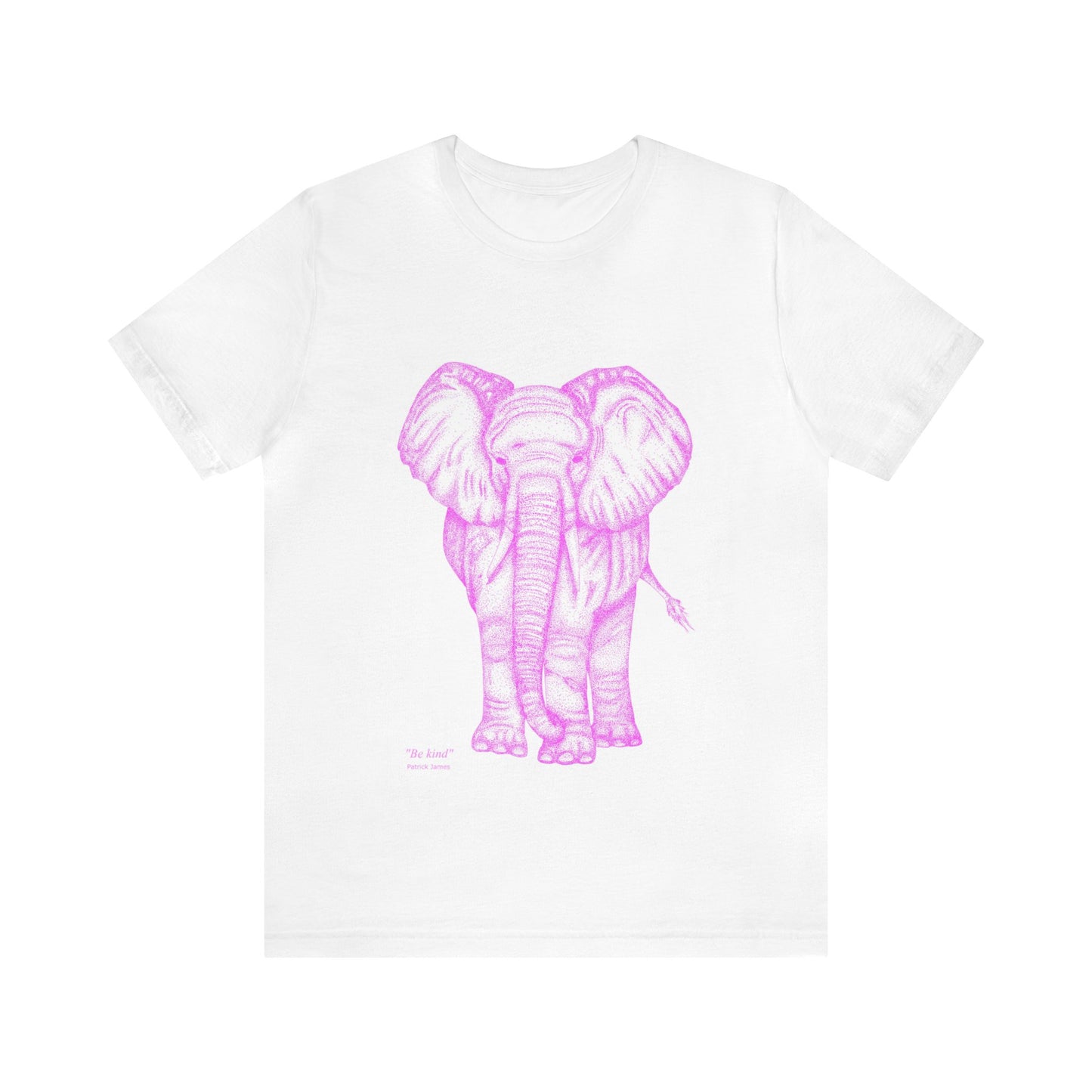 Patrick James - Be Kind - Pink on White