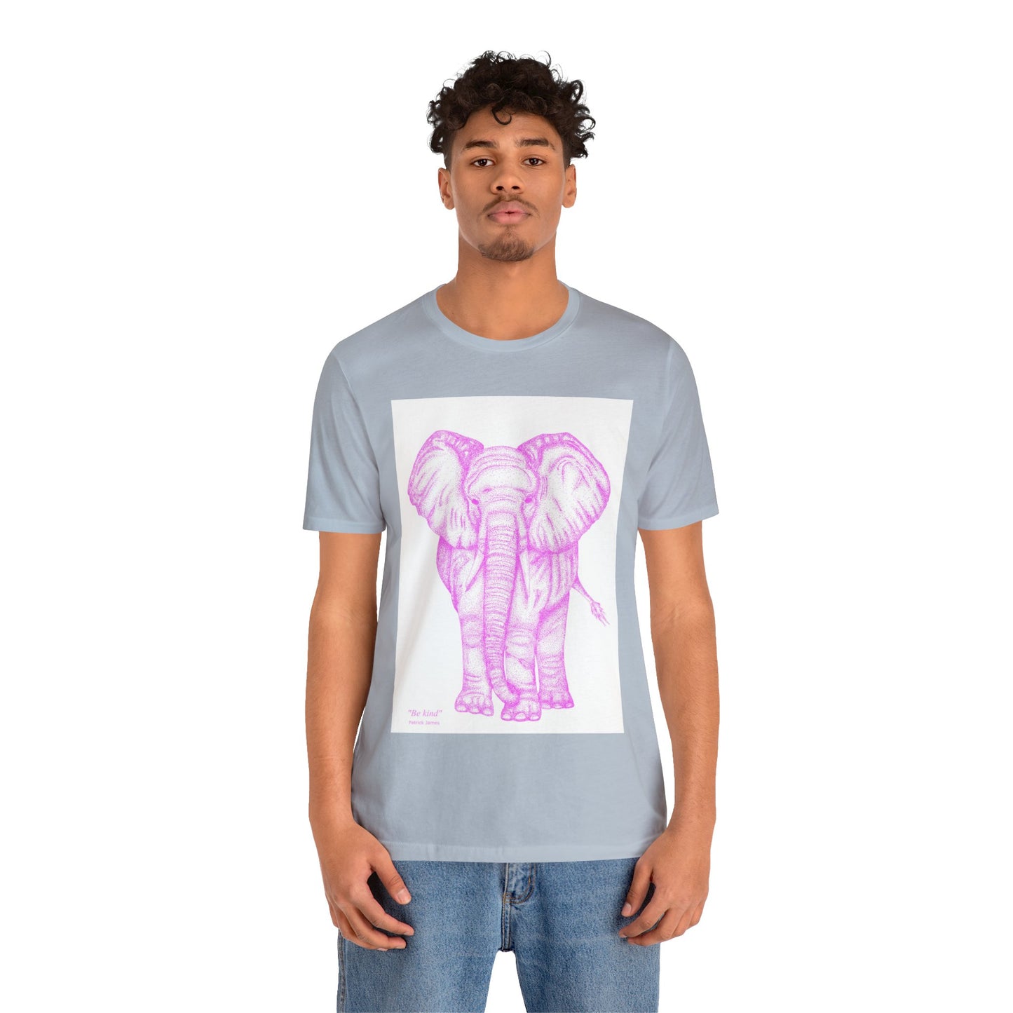 Patrick James - Be Kind - Pink on White