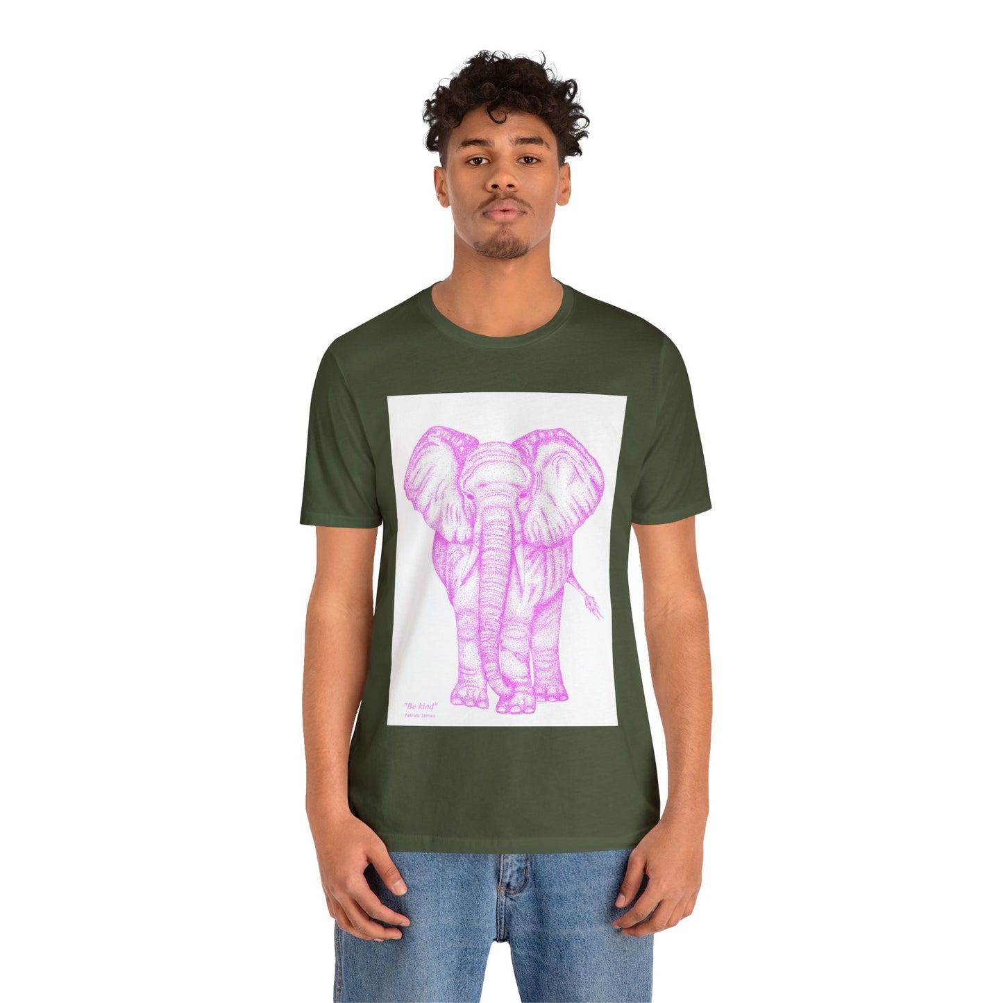 Patrick James - Be Kind - Pink on White