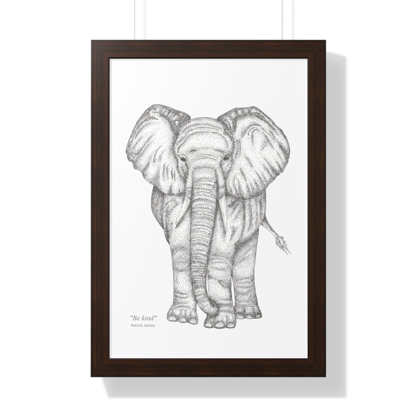 Framed Vertical Poster