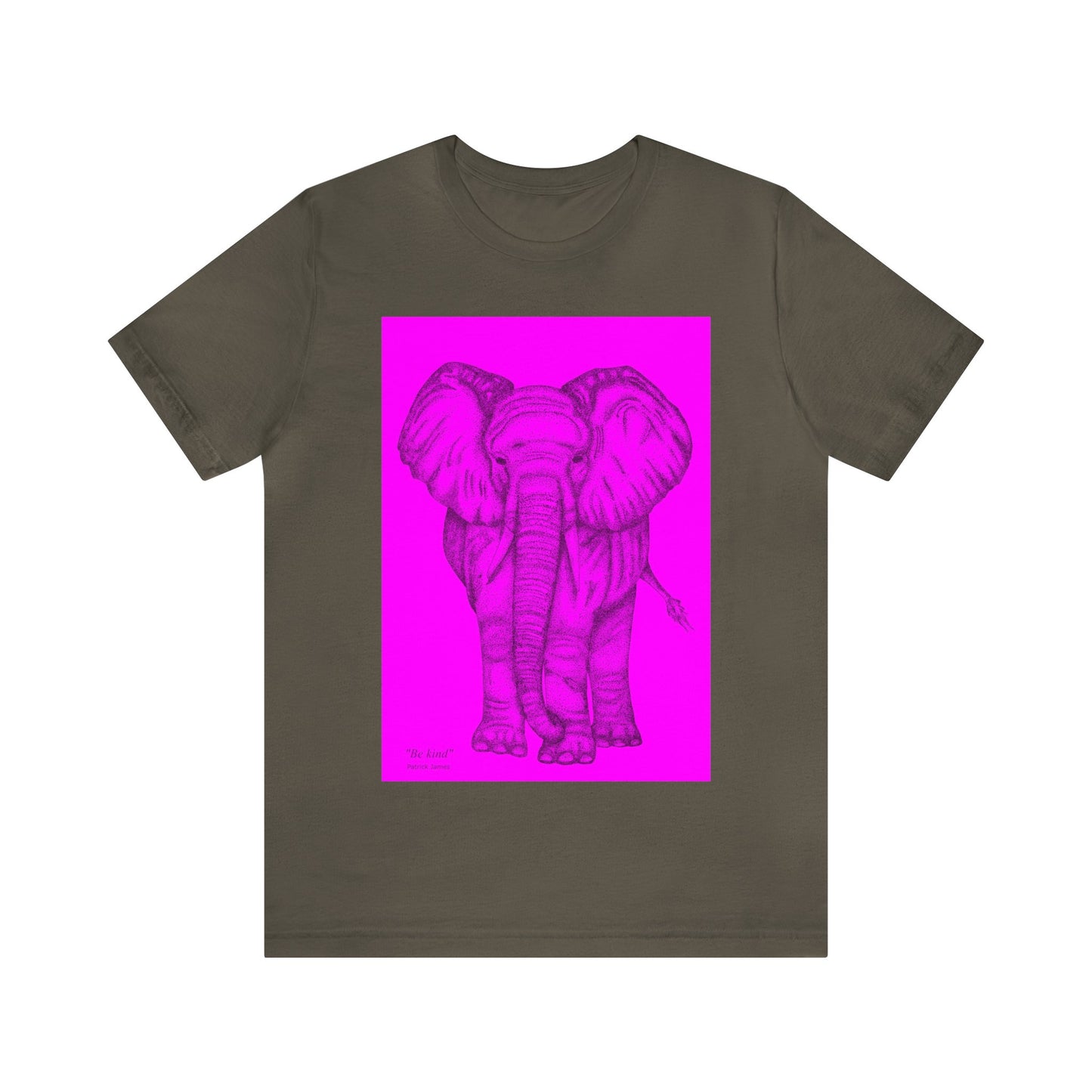 Patrick James - Be Kind - Black on Pink
