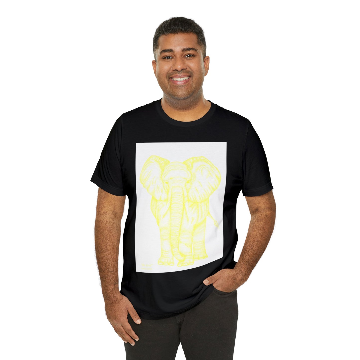 Patrick James - Be Kind - Yellow on White