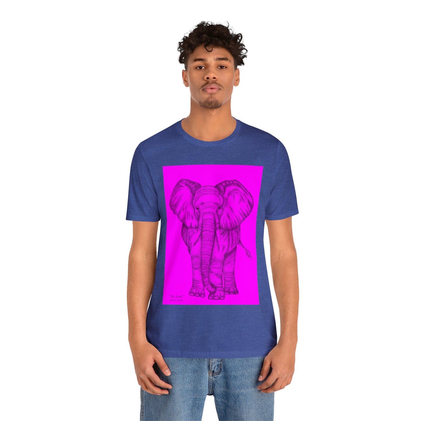Patrick James - Be Kind - Black on Pink