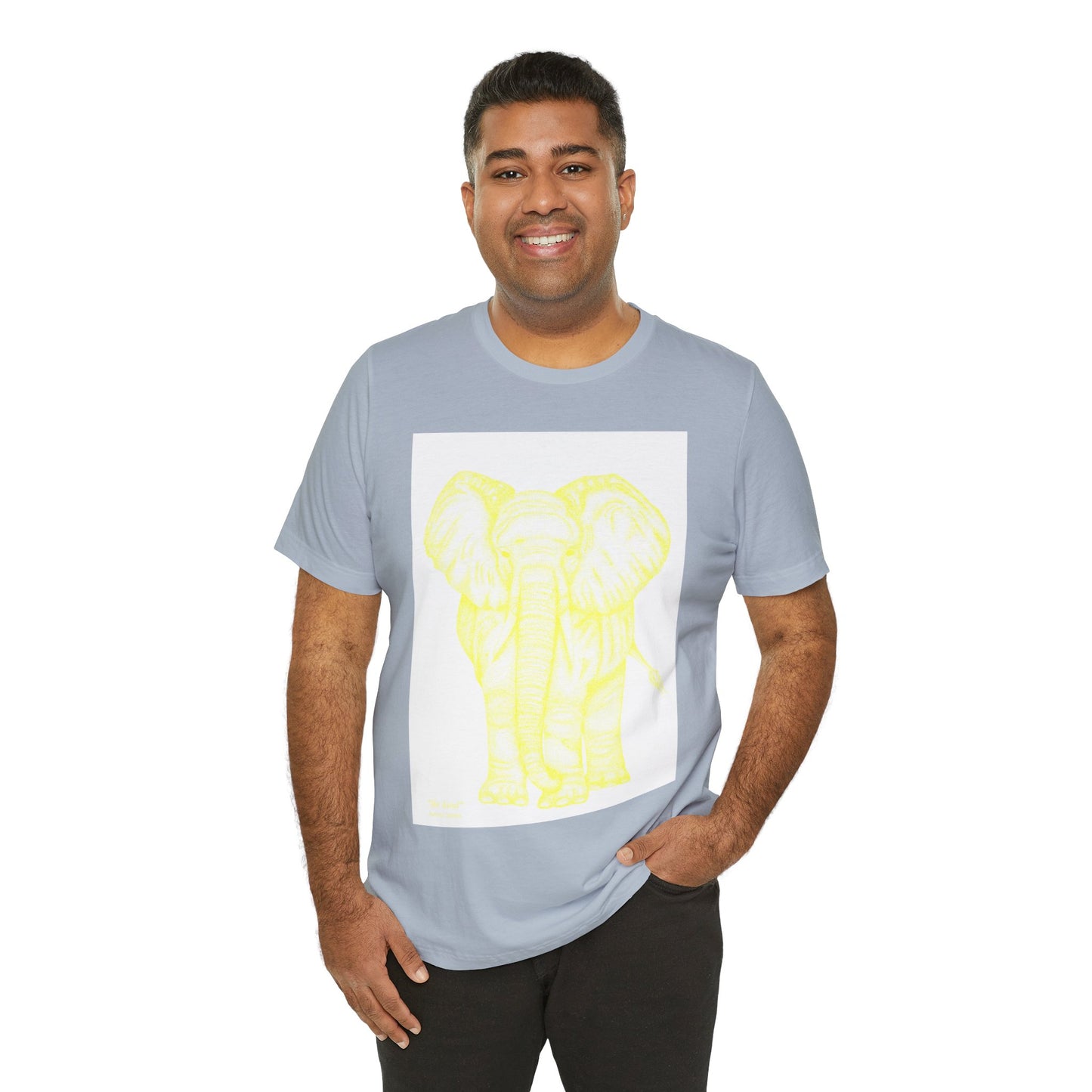 Patrick James - Be Kind - Yellow on White