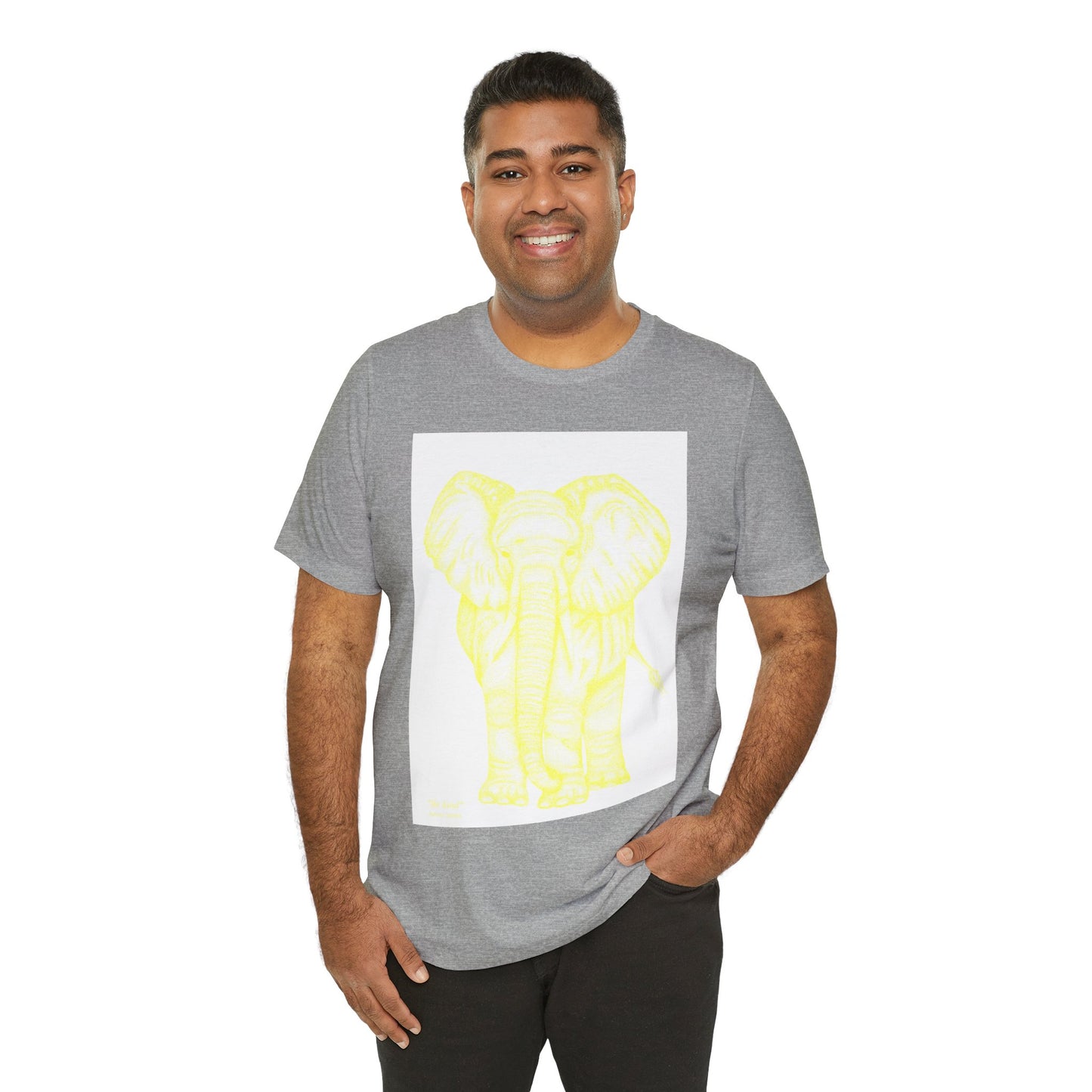Patrick James - Be Kind - Yellow on White