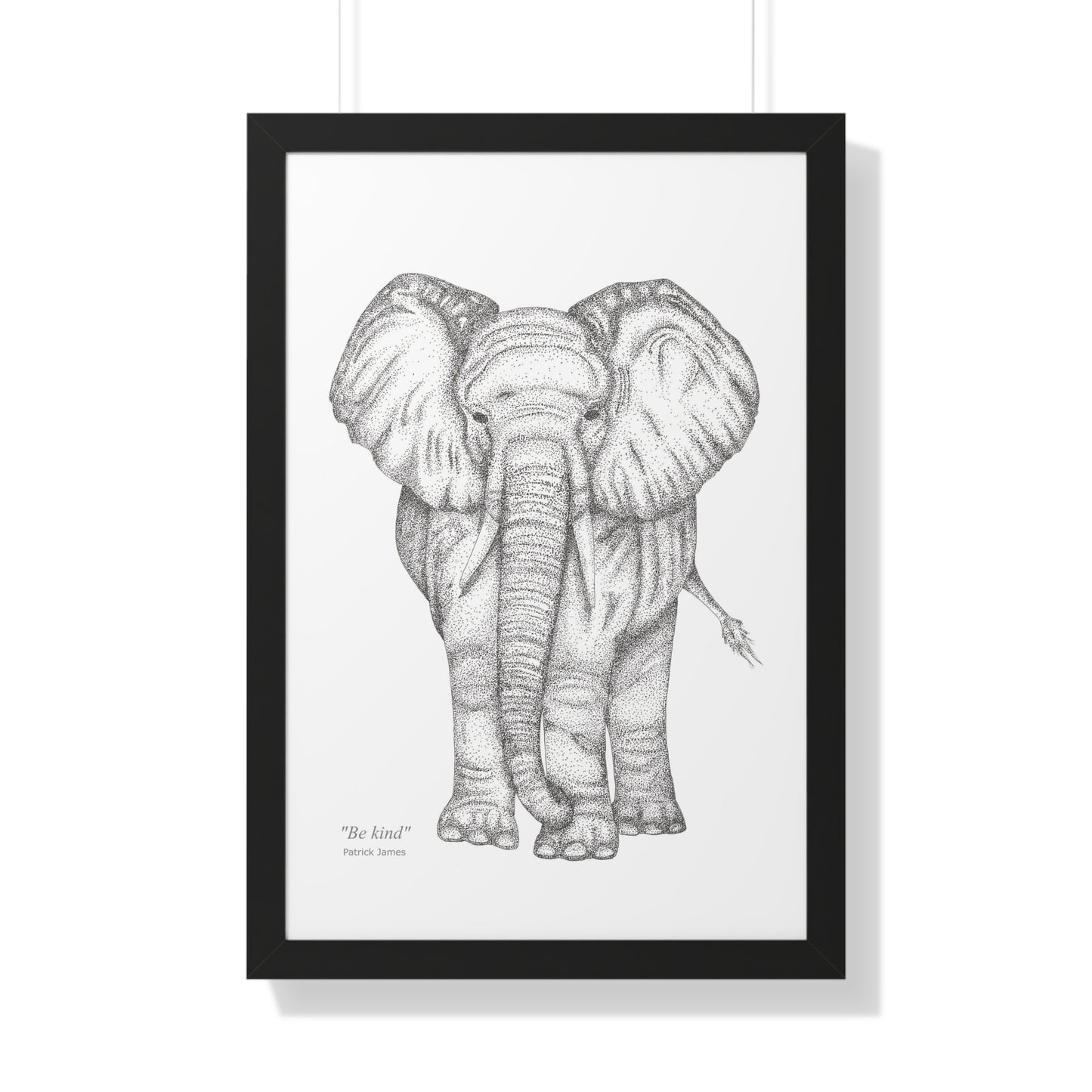 Framed Vertical Poster
