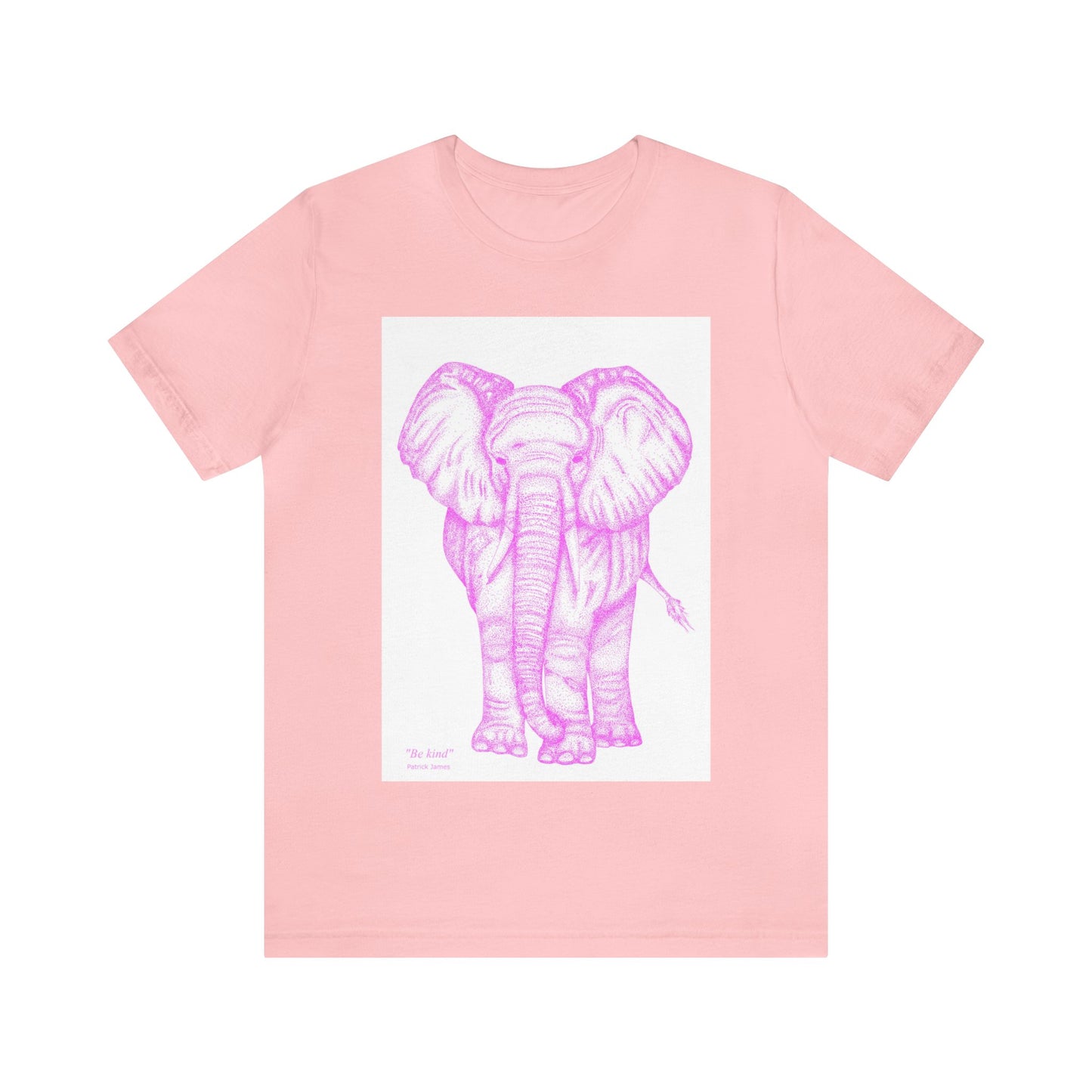 Patrick James - Be Kind - Pink on White