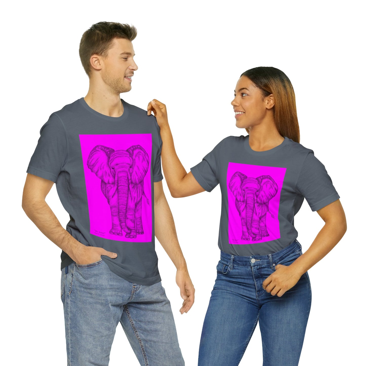 Patrick James - Be Kind - Black on Pink
