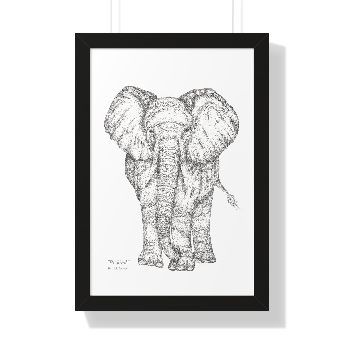 Framed Vertical Poster