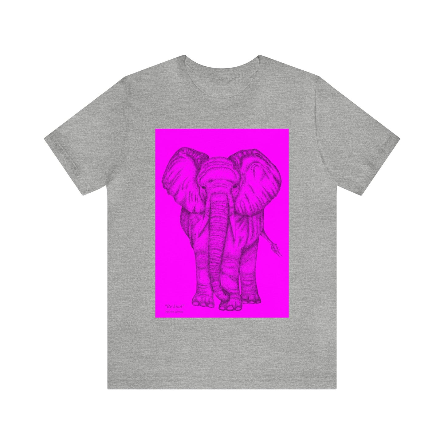 Patrick James - Be Kind - Black on Pink