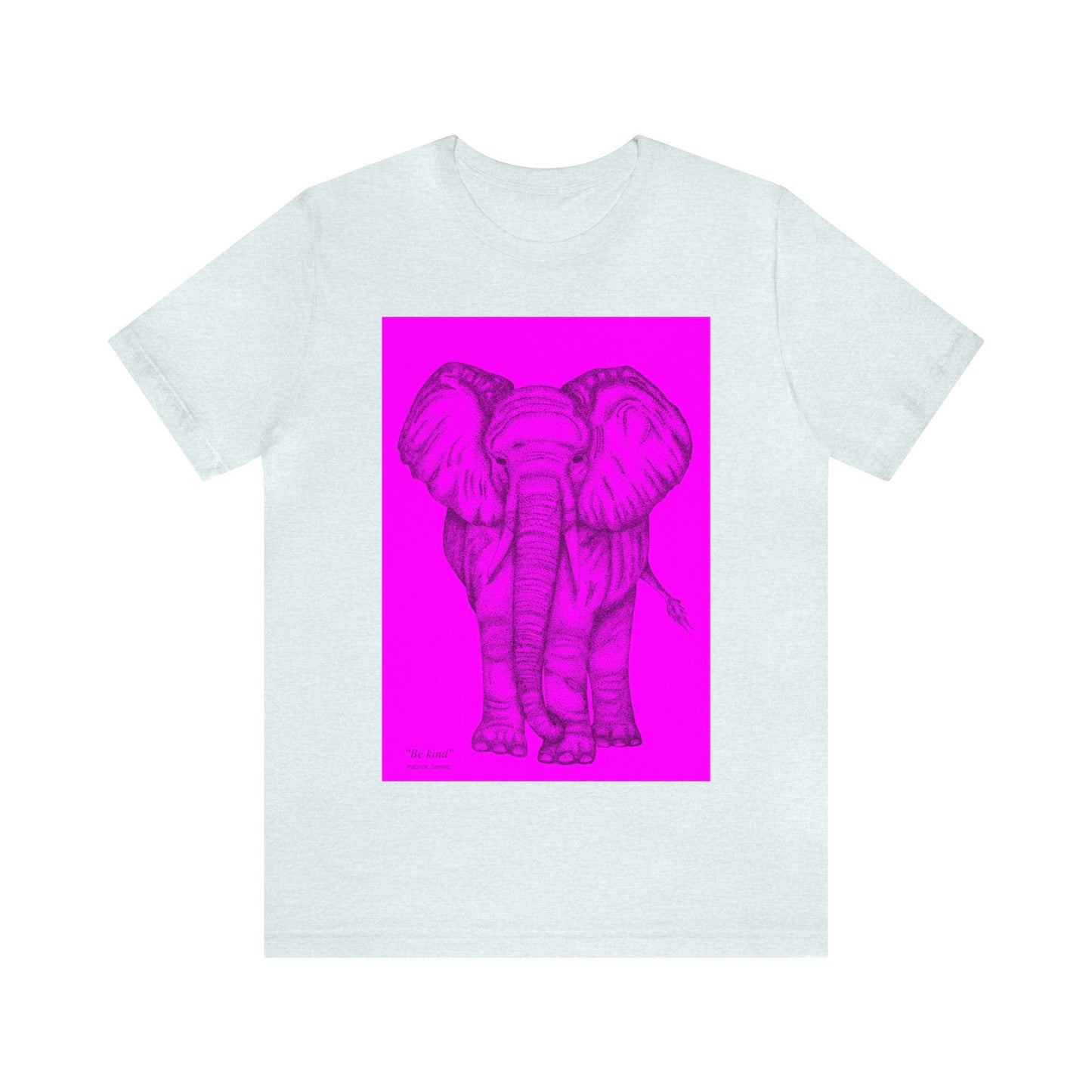 Patrick James - Be Kind - Black on Pink