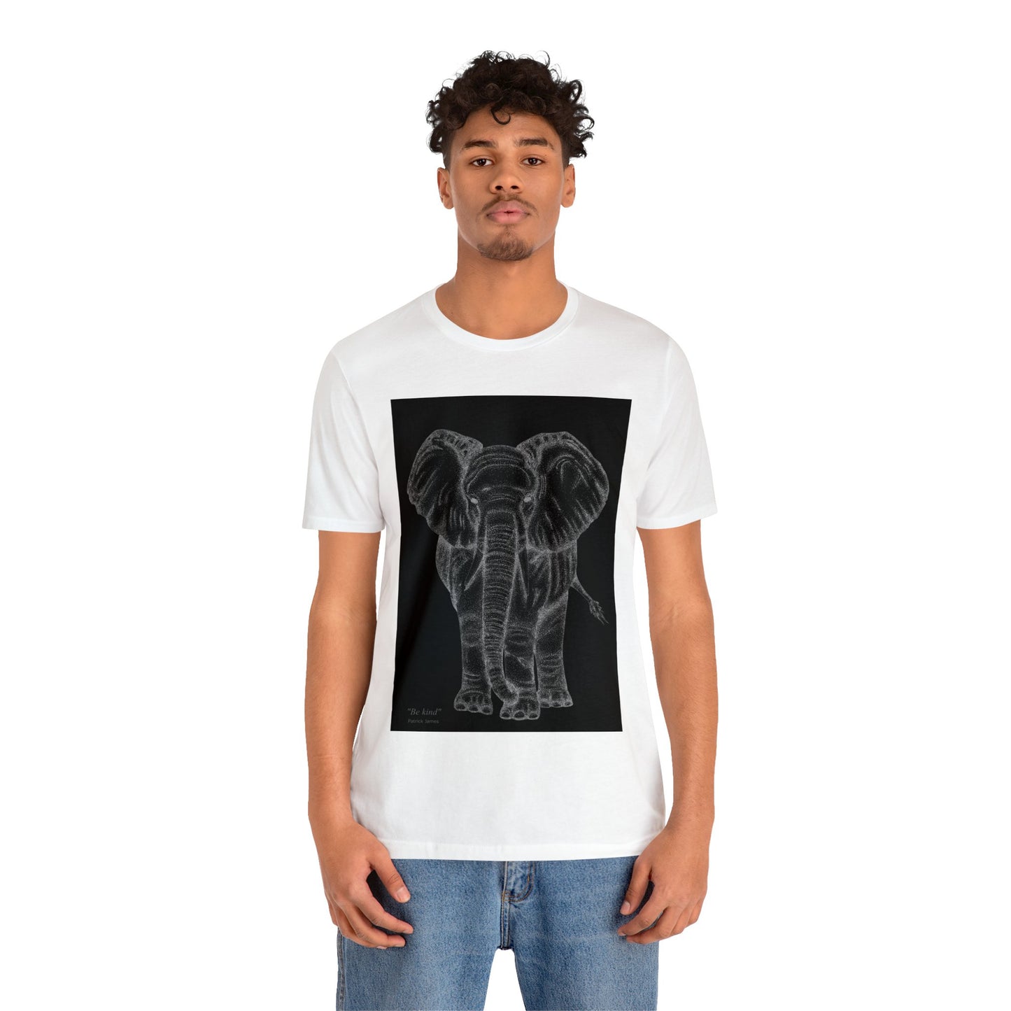 Patrick James - Be Kind - White on Black