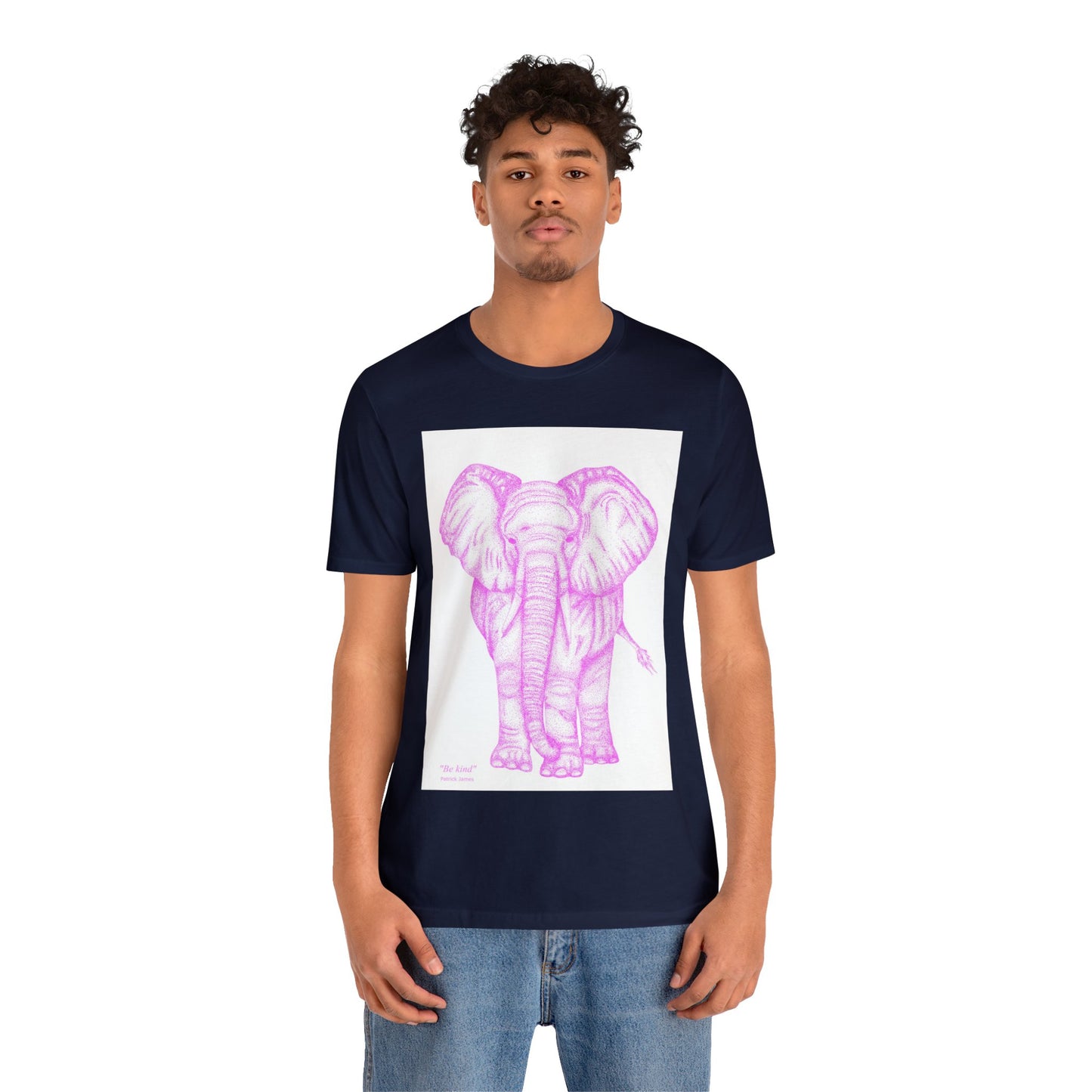 Patrick James - Be Kind - Pink on White