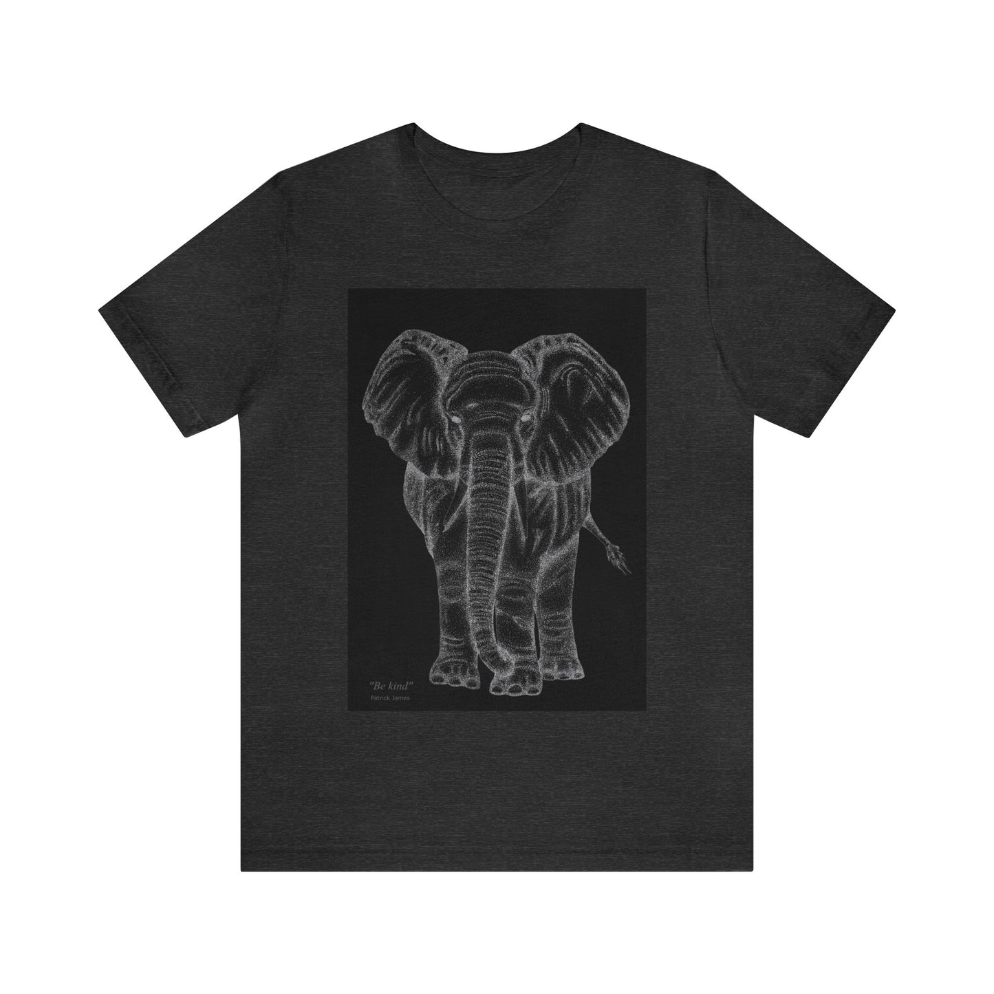 Patrick James - Be Kind - White on Black