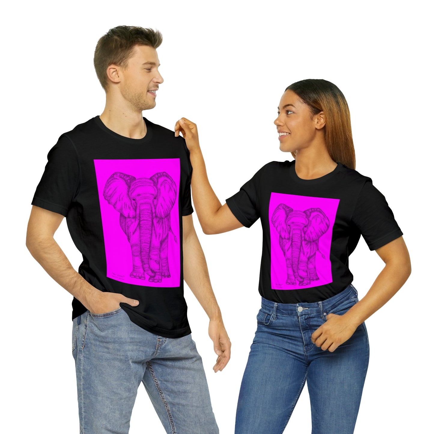 Patrick James - Be Kind - Black on Pink