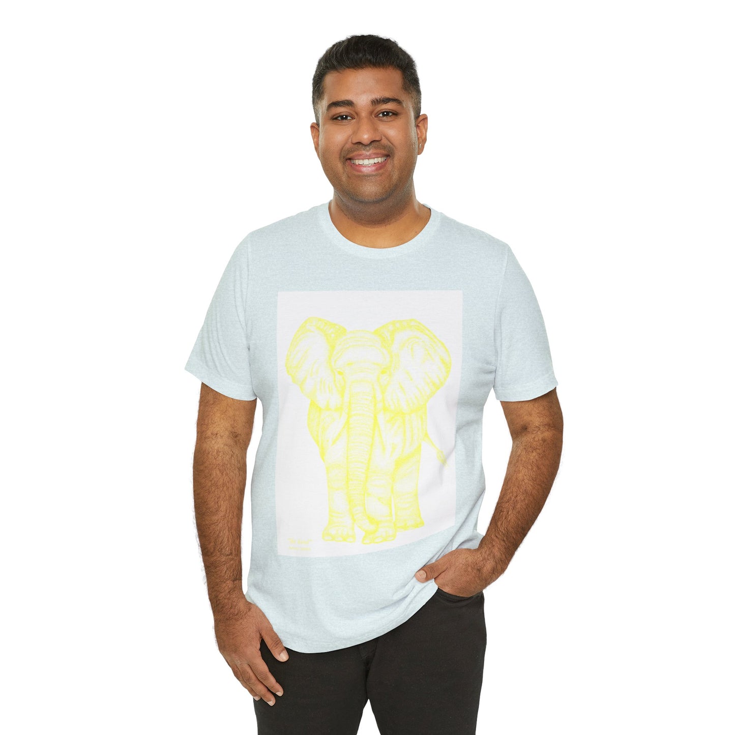Patrick James - Be Kind - Yellow on White