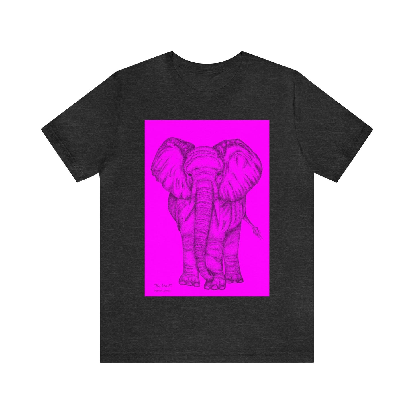 Patrick James - Be Kind - Black on Pink