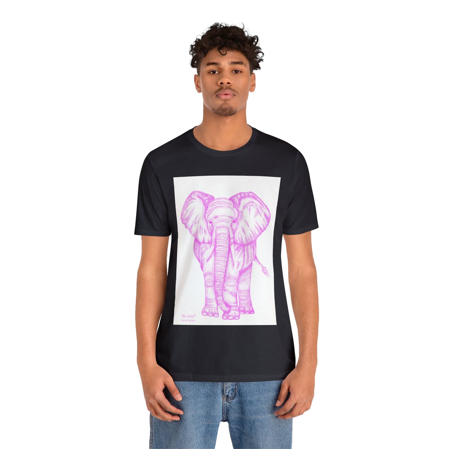 Patrick James - Be Kind - Pink on White