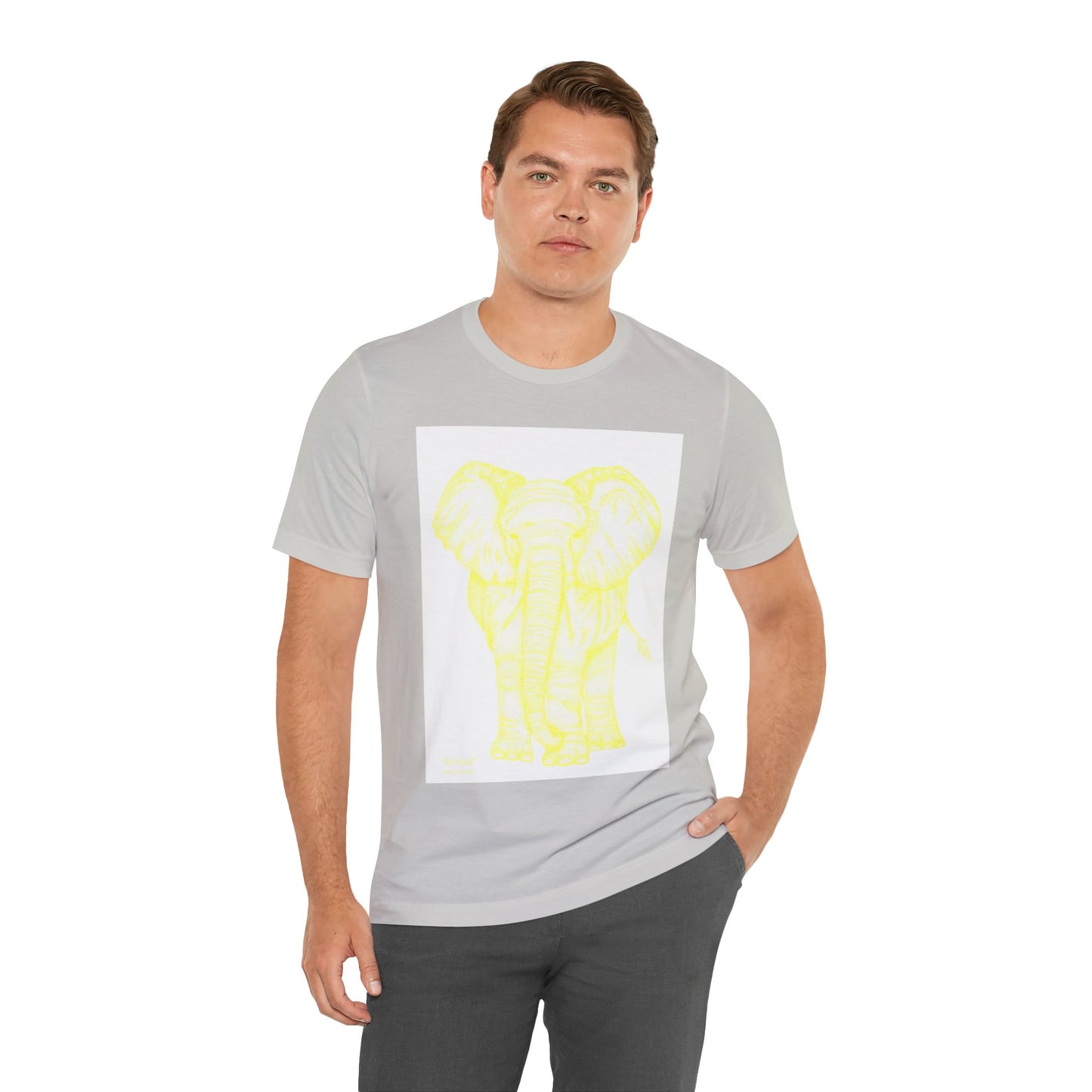 Patrick James - Be Kind - Yellow on White