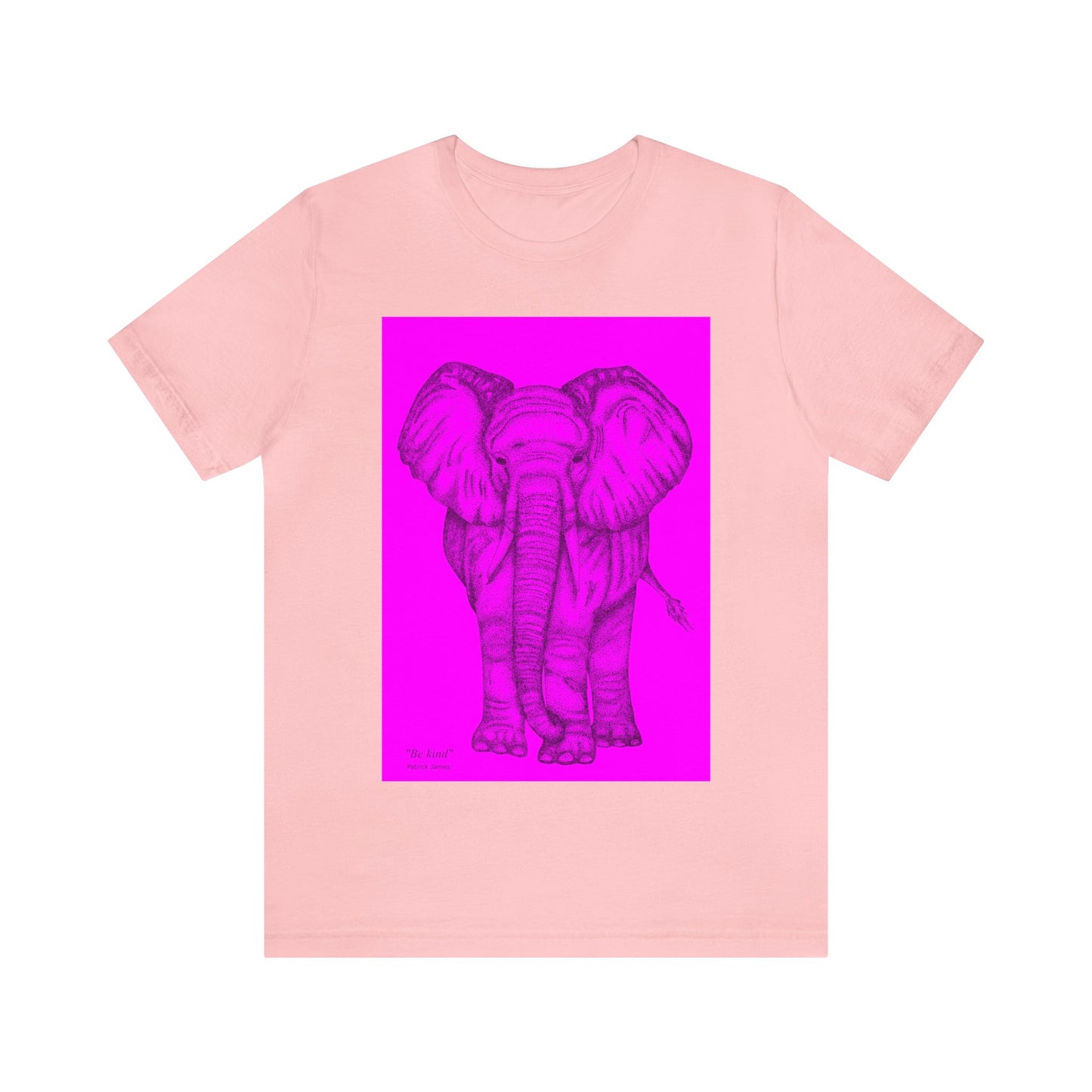 Patrick James - Be Kind - Black on Pink