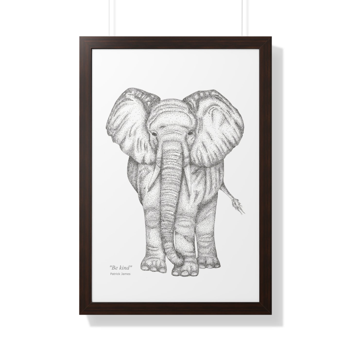 Framed Vertical Poster