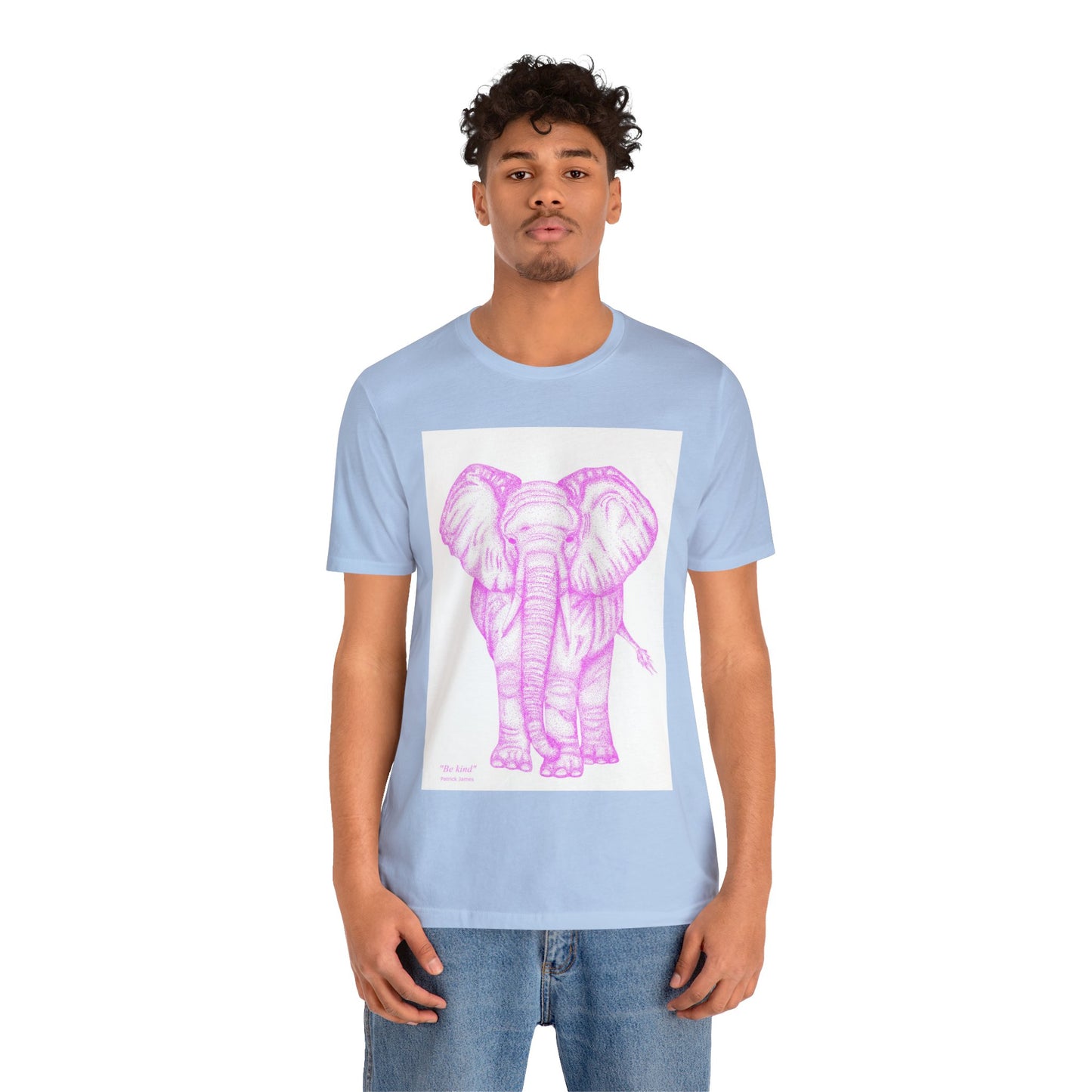 Patrick James - Be Kind - Pink on White