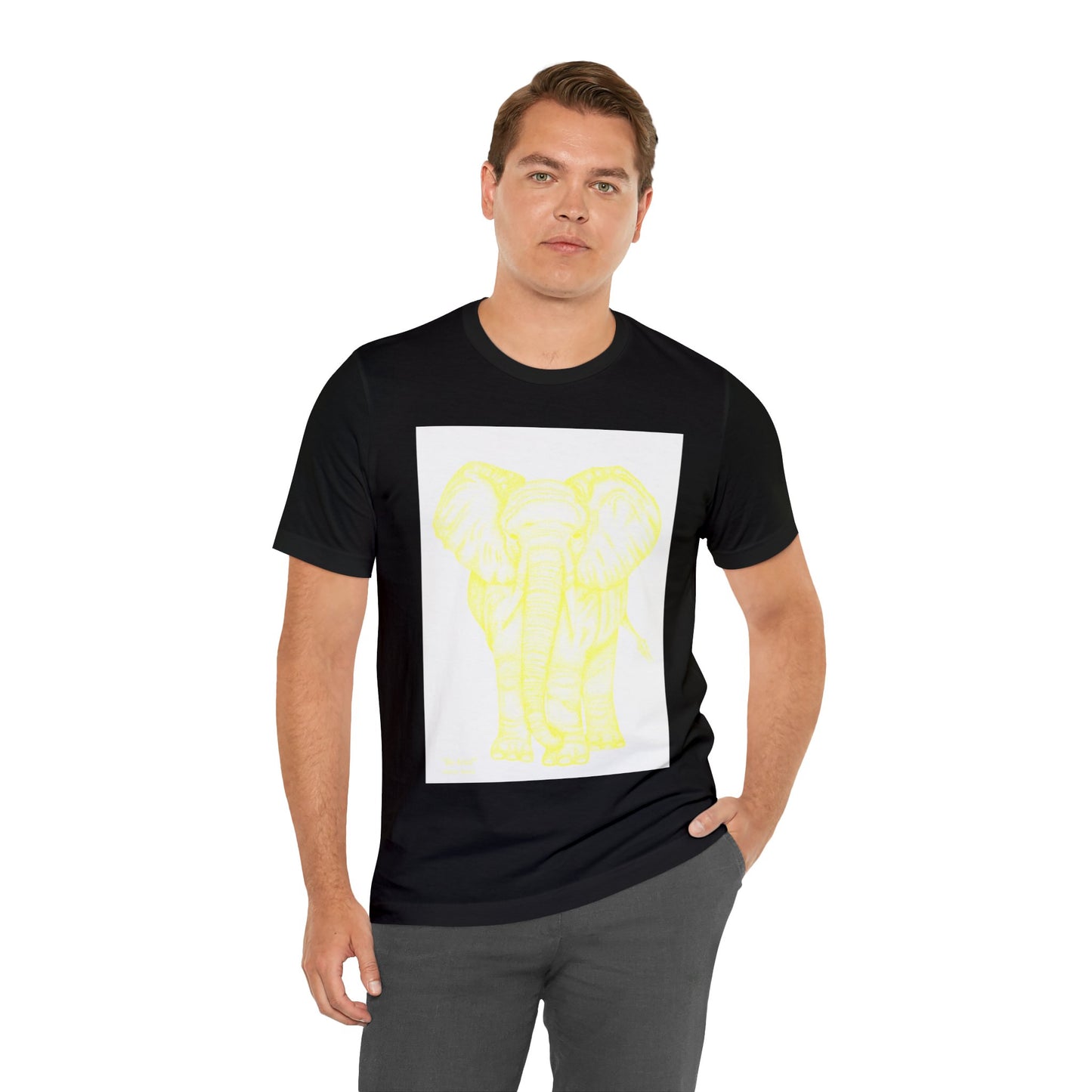 Patrick James - Be Kind - Yellow on White