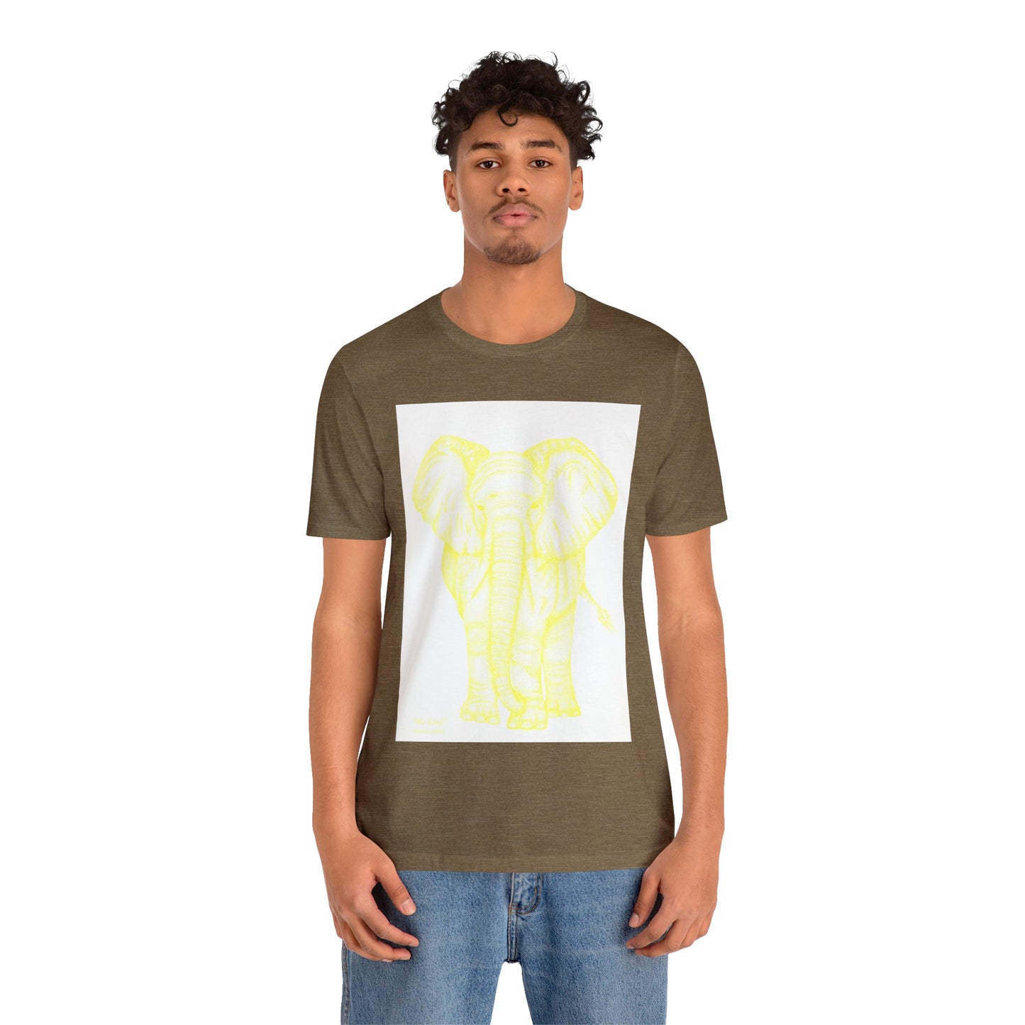 Patrick James - Be Kind - Yellow on White