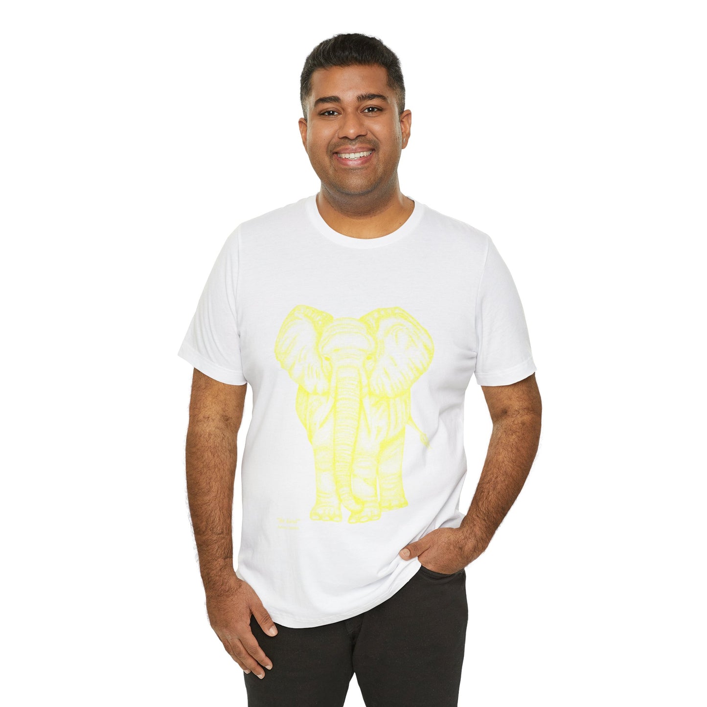 Patrick James - Be Kind - Yellow on White