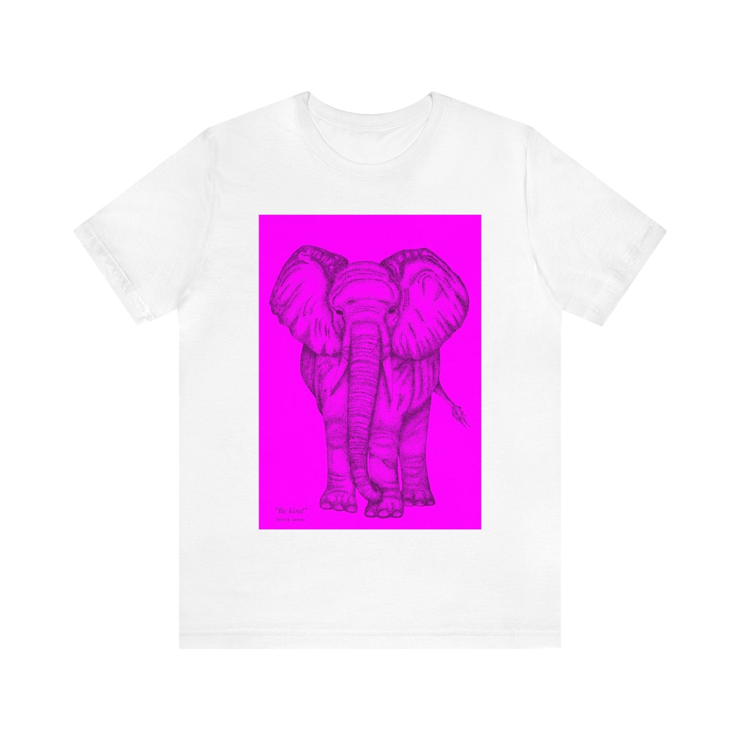 Patrick James - Be Kind - Black on Pink