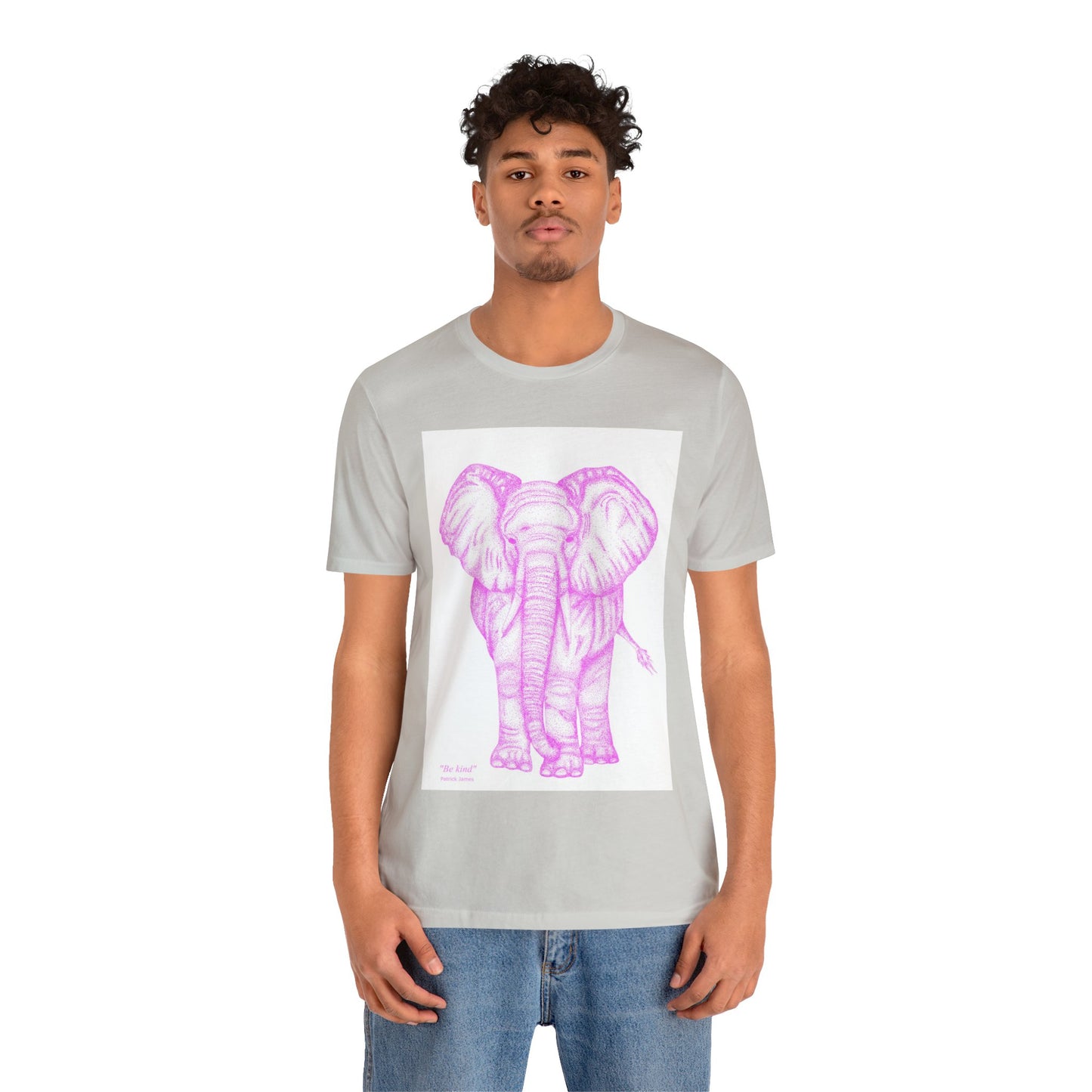 Patrick James - Be Kind - Pink on White