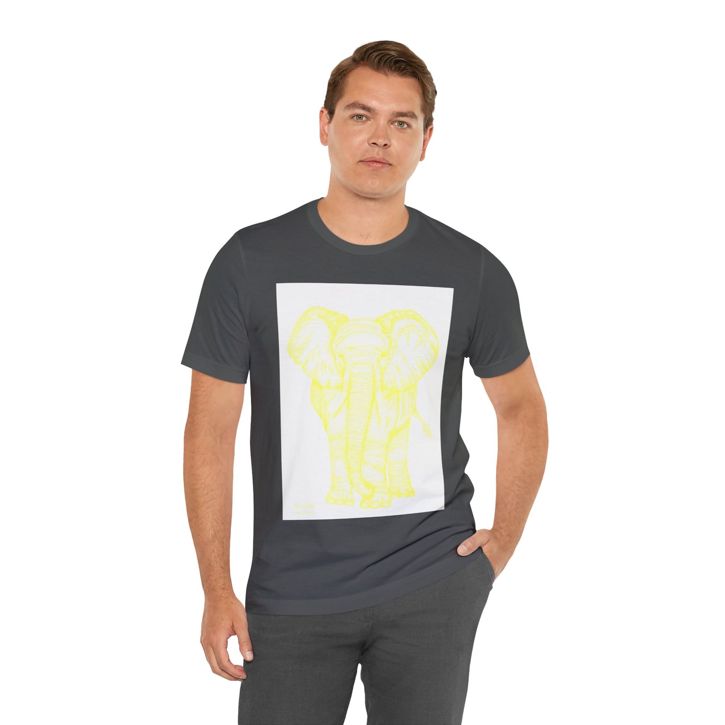 Patrick James - Be Kind - Yellow on White