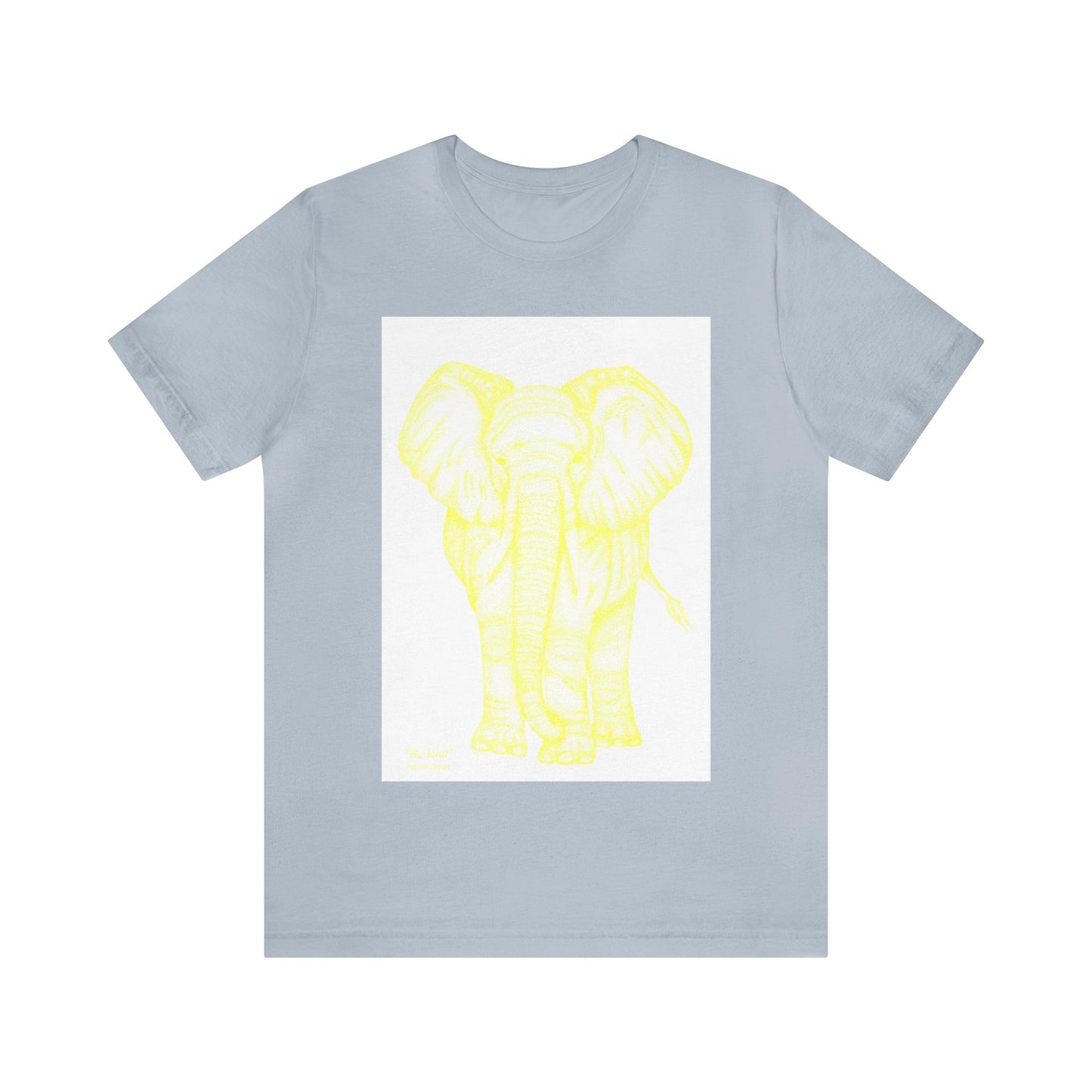 Patrick James - Be Kind - Yellow on White