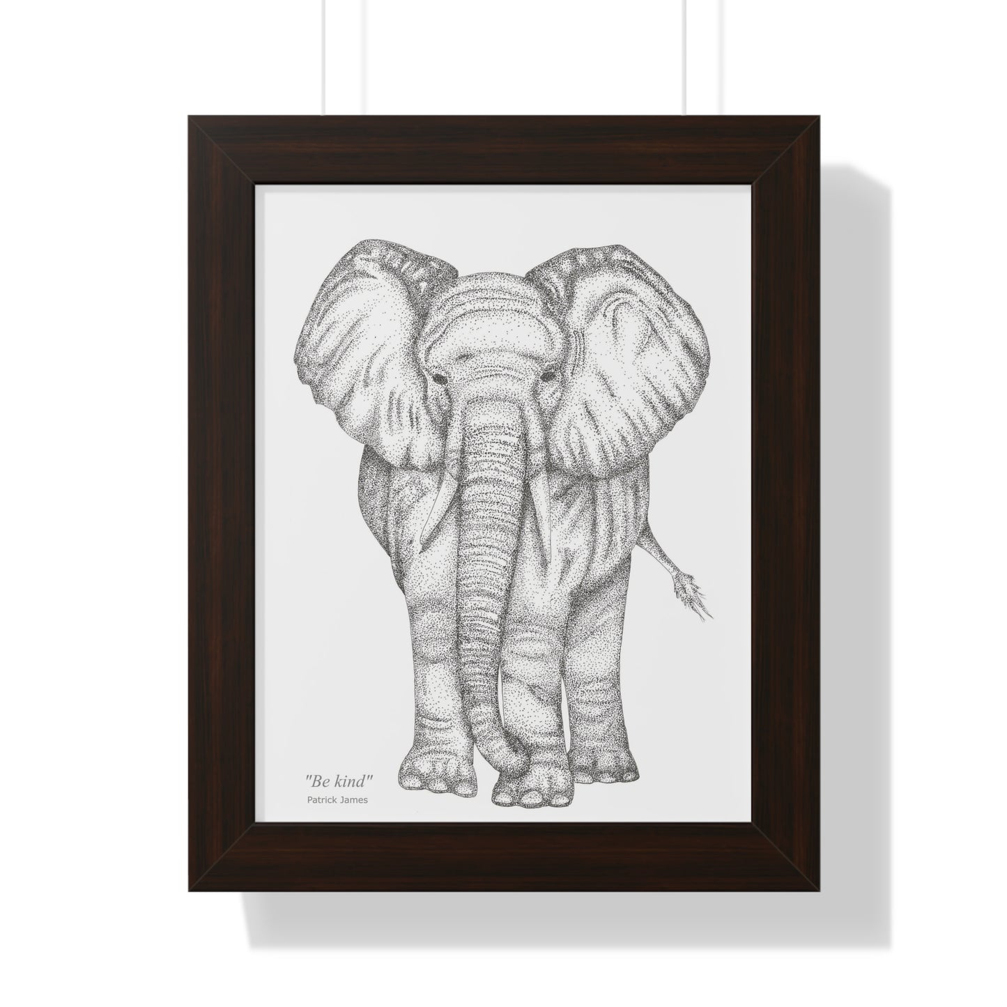 Framed Vertical Poster