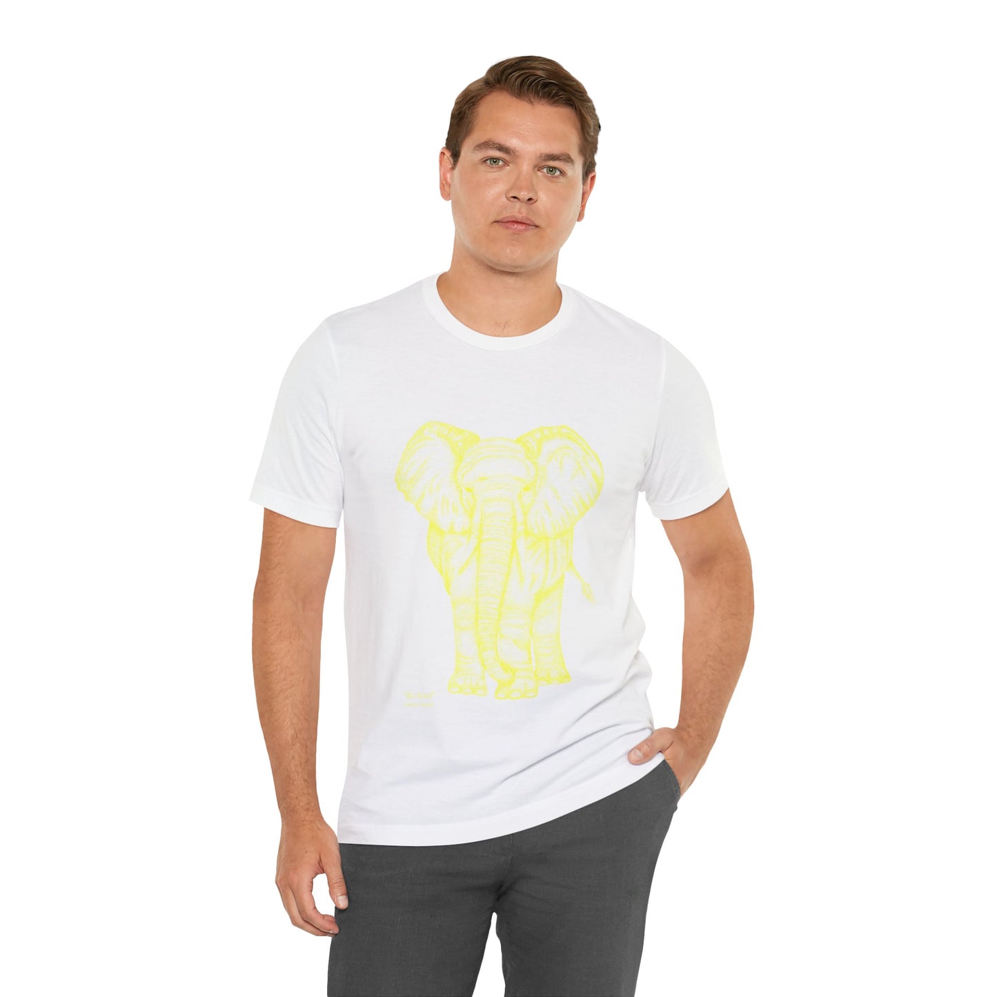 Patrick James - Be Kind - Yellow on White