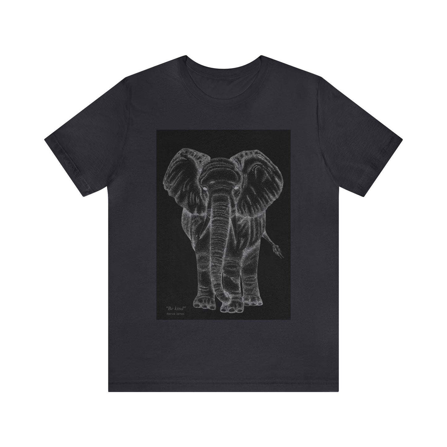 Patrick James - Be Kind - White on Black