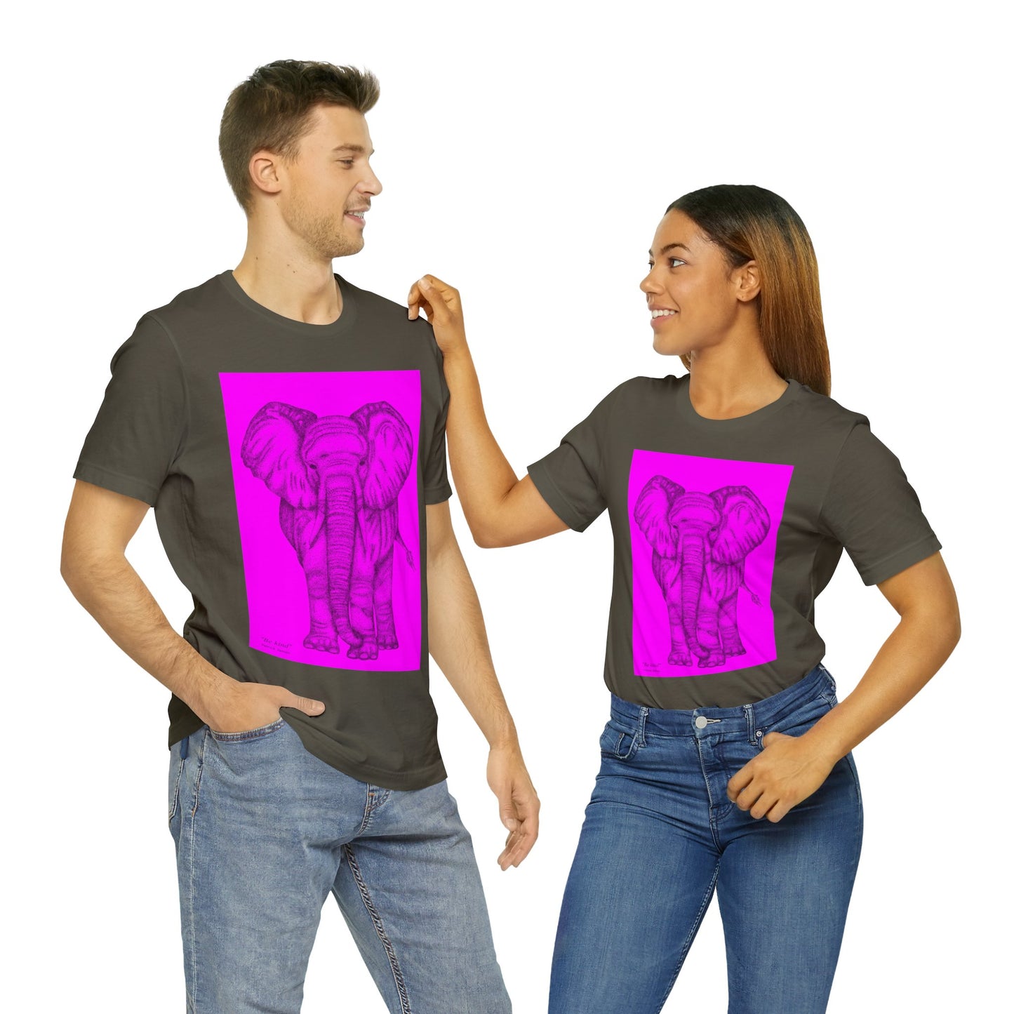 Patrick James - Be Kind - Black on Pink