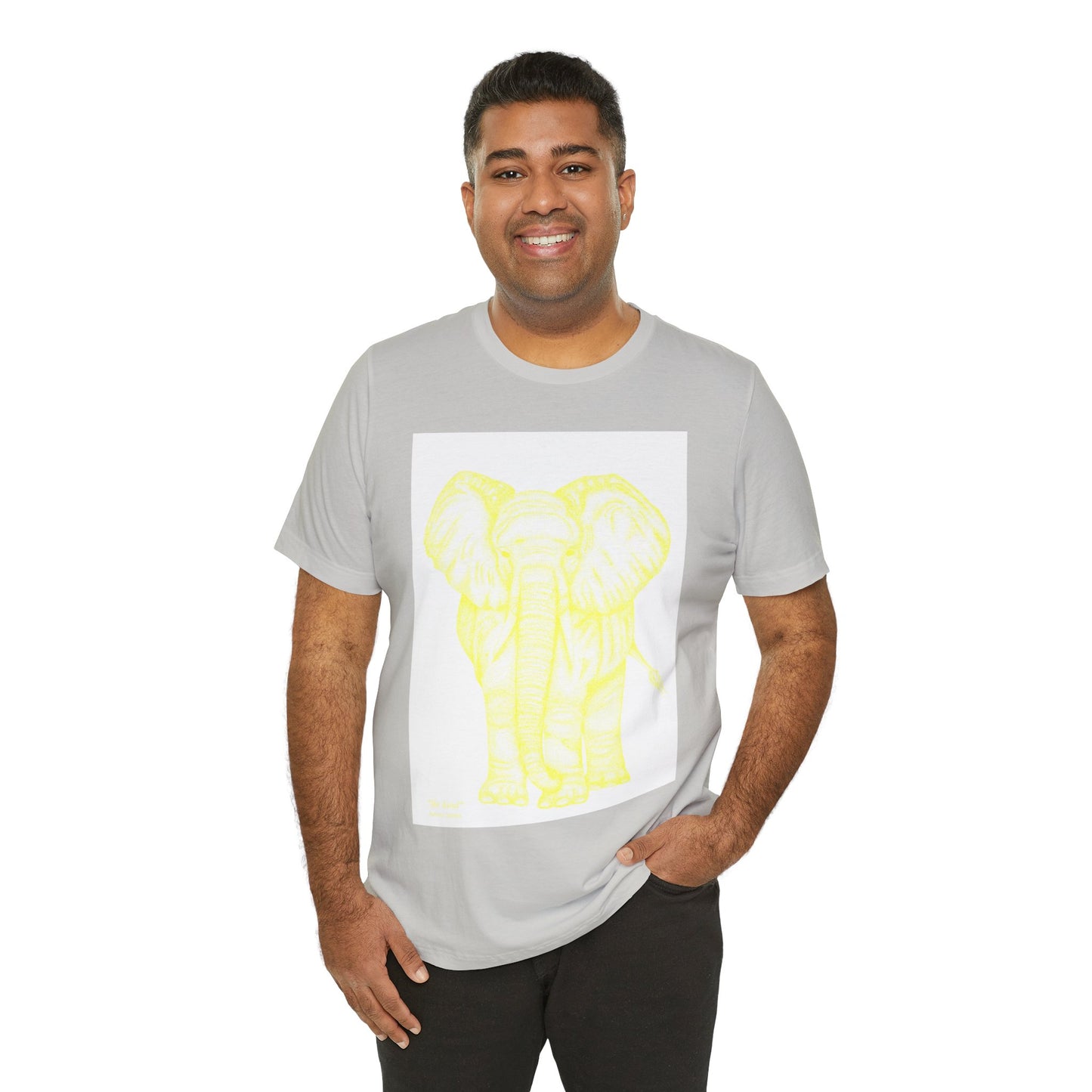 Patrick James - Be Kind - Yellow on White