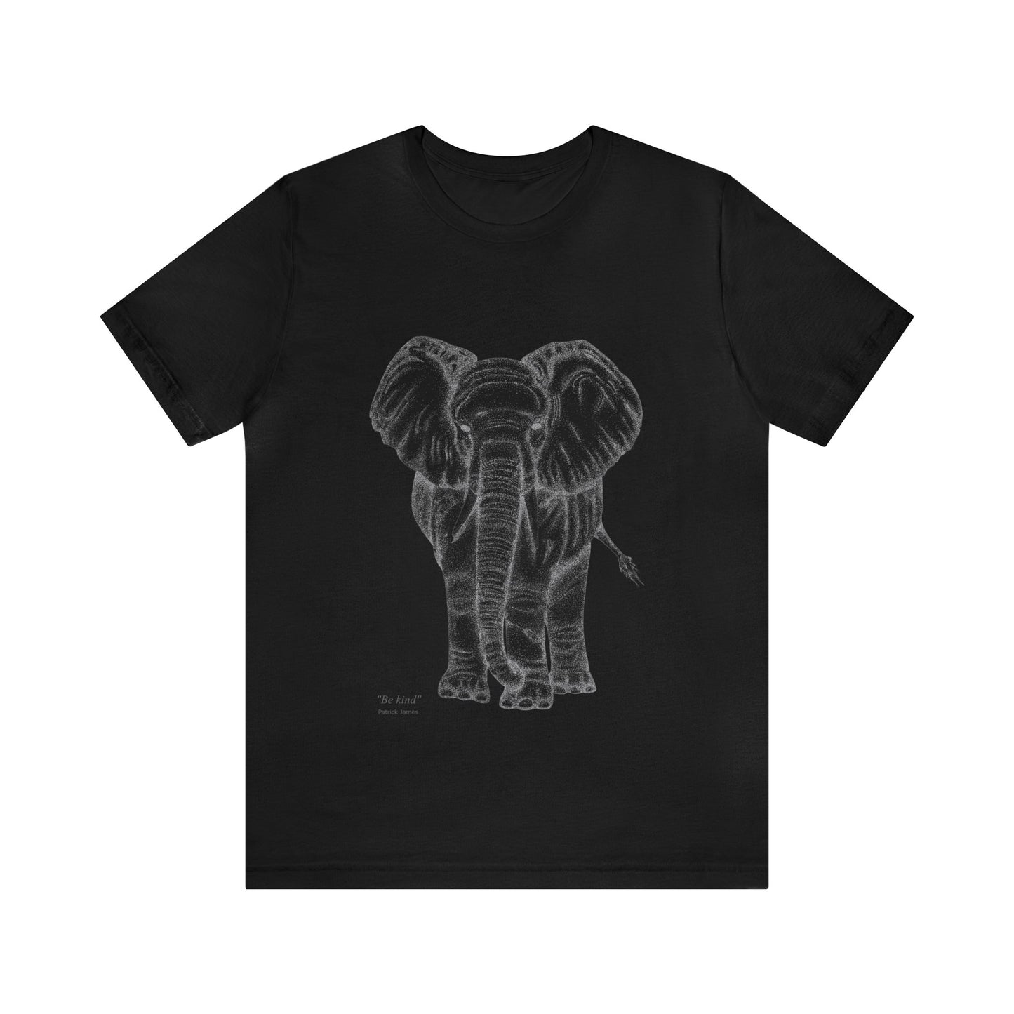 Patrick James - Be Kind - White on Black